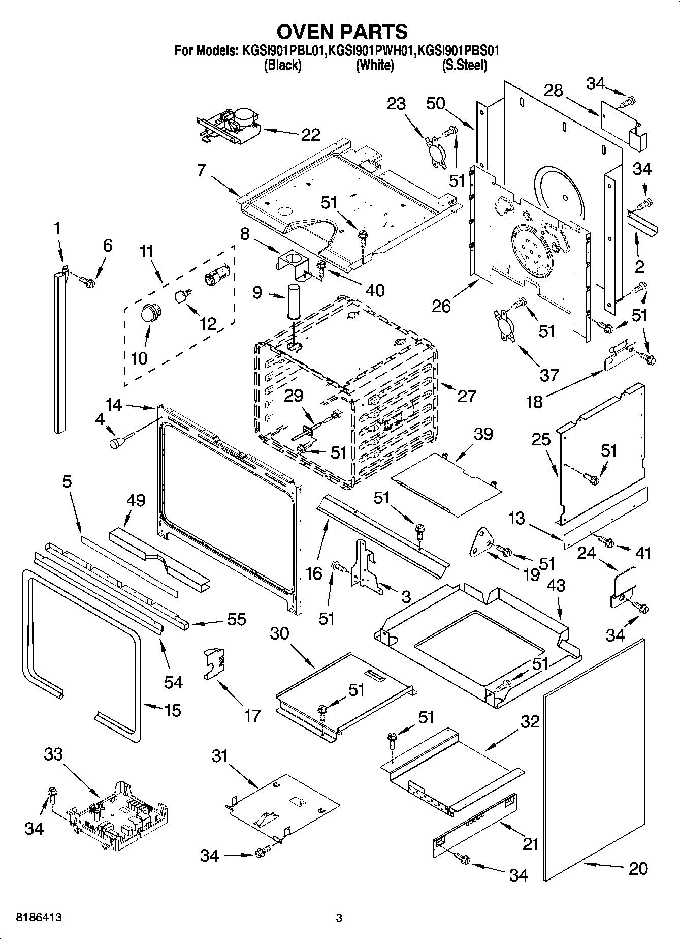 02 - OVEN PARTS