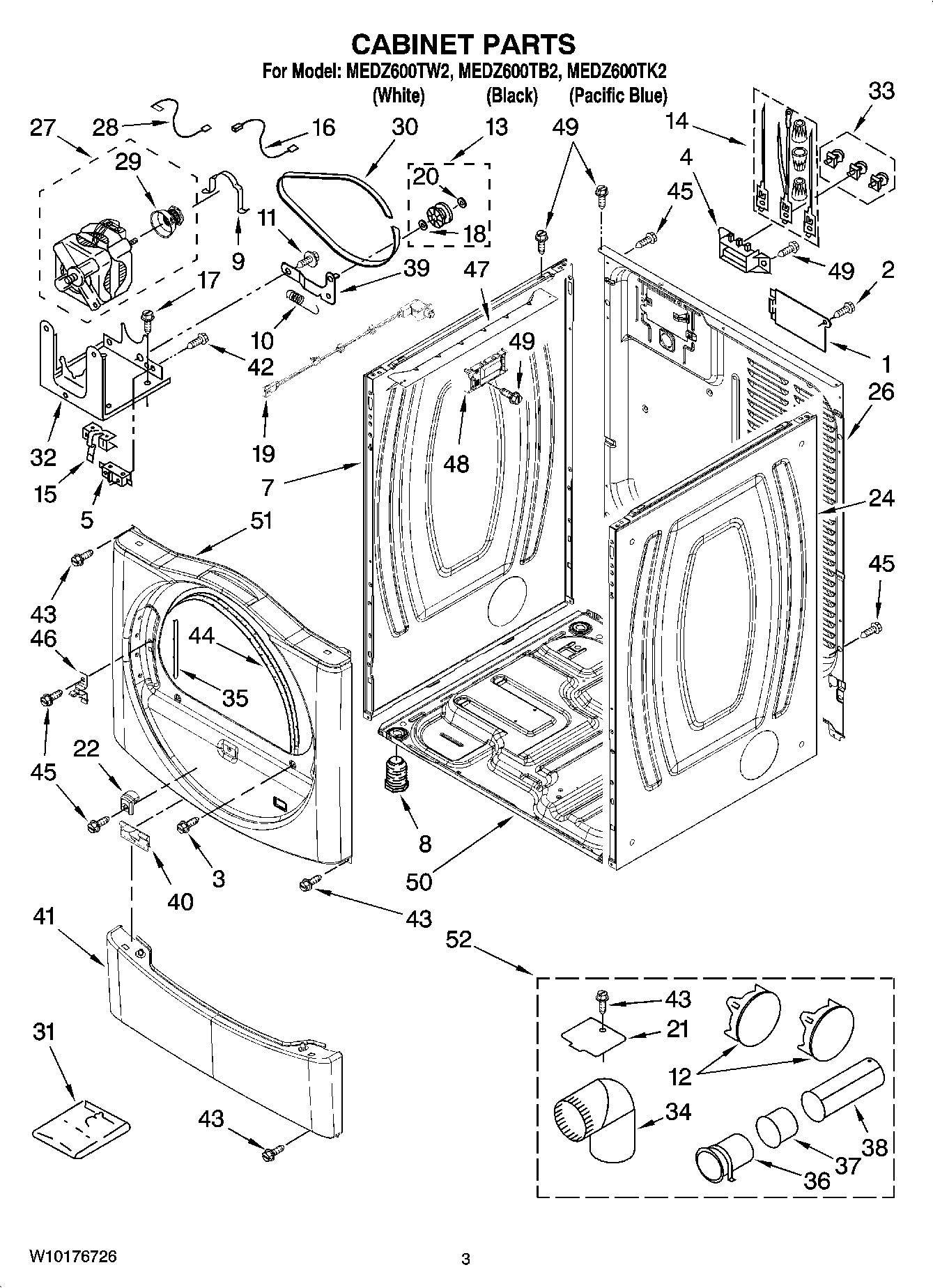02 - CABINET PARTS
