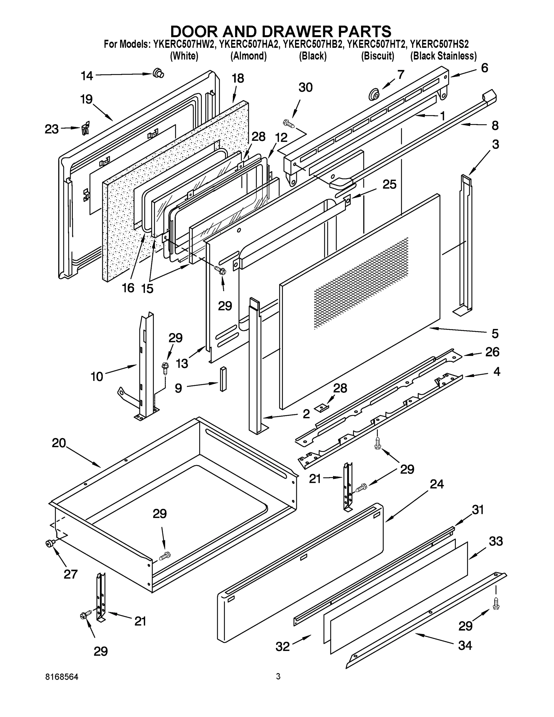04 - DOOR AND DRAWER PARTS