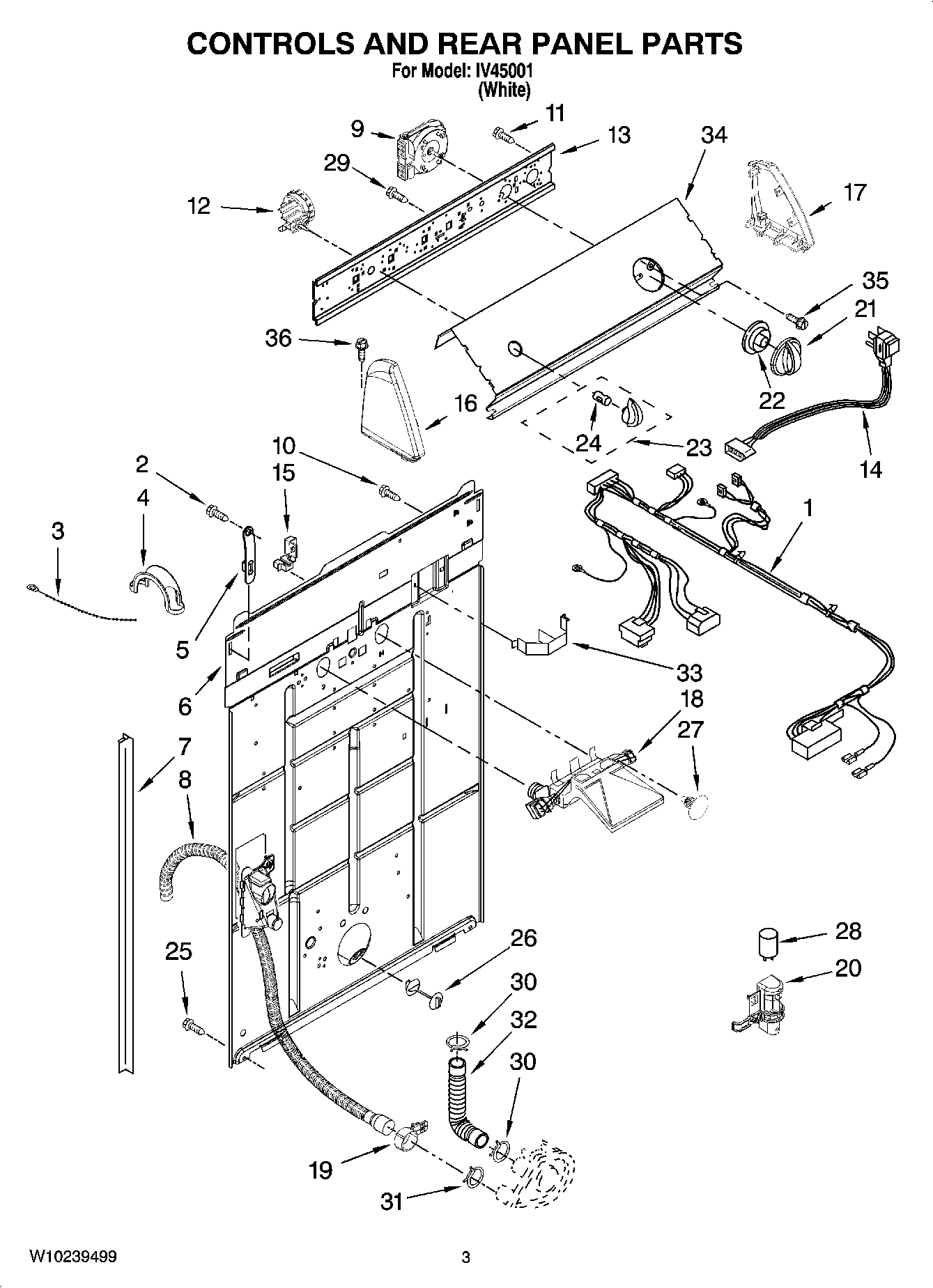 02 - CONTROLS AND REAR PANEL PARTS