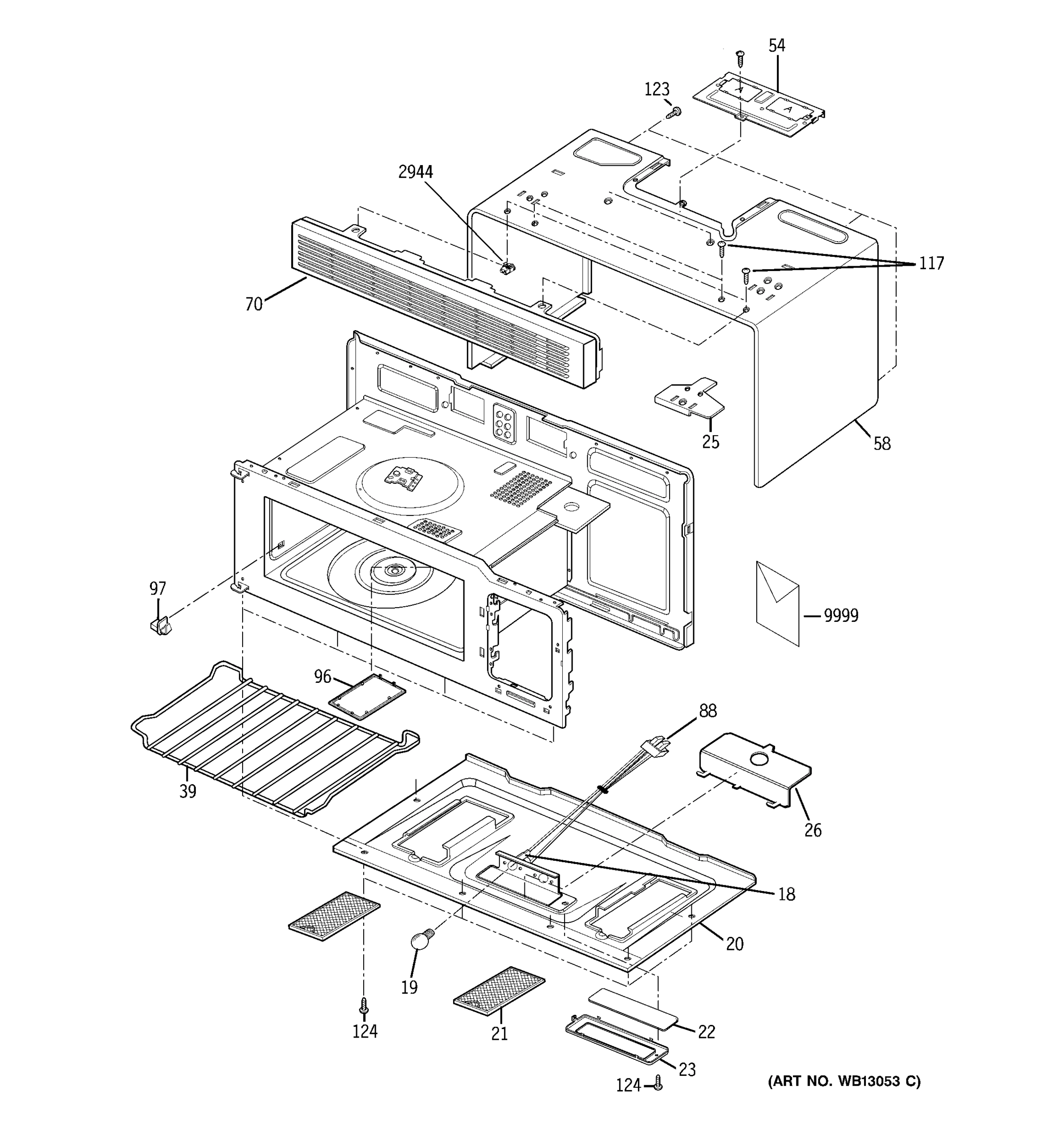 OVEN CAVITY PARTS
