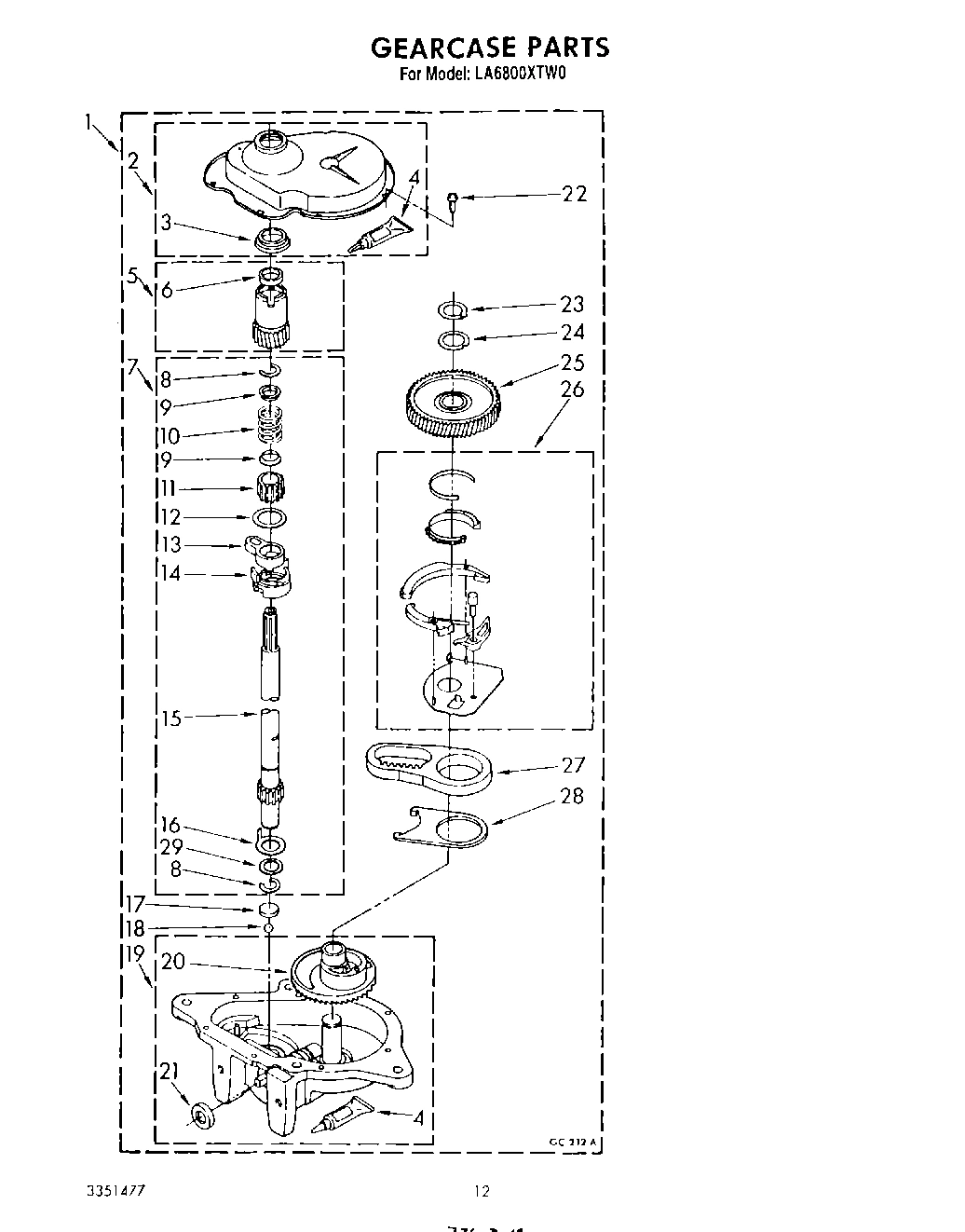 10 - GEARCASE