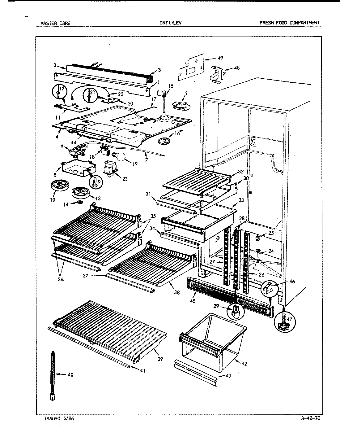 03 - FRESH FOOD COMPARTMENT