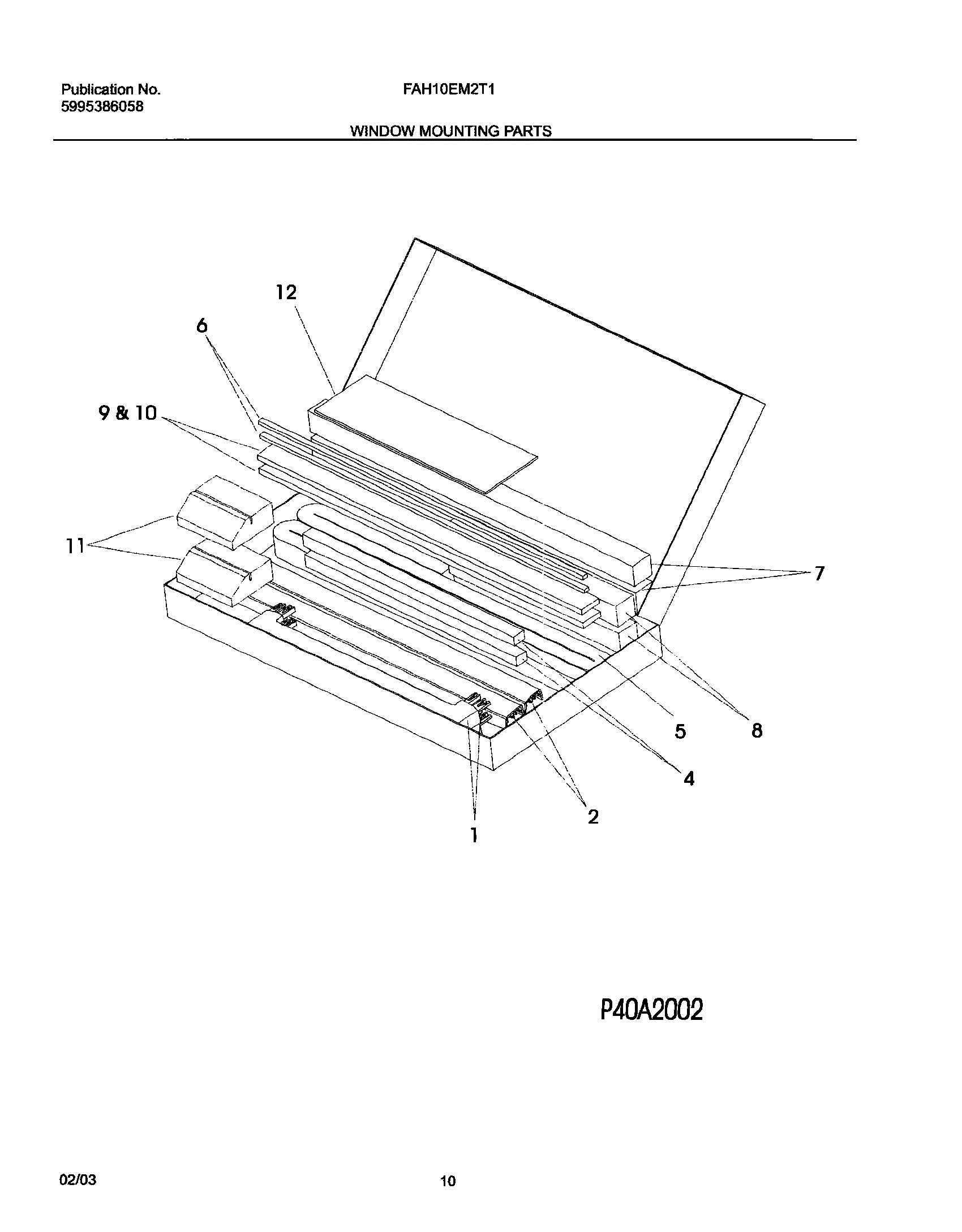 11 - WINDOW MOUNTING PARTS