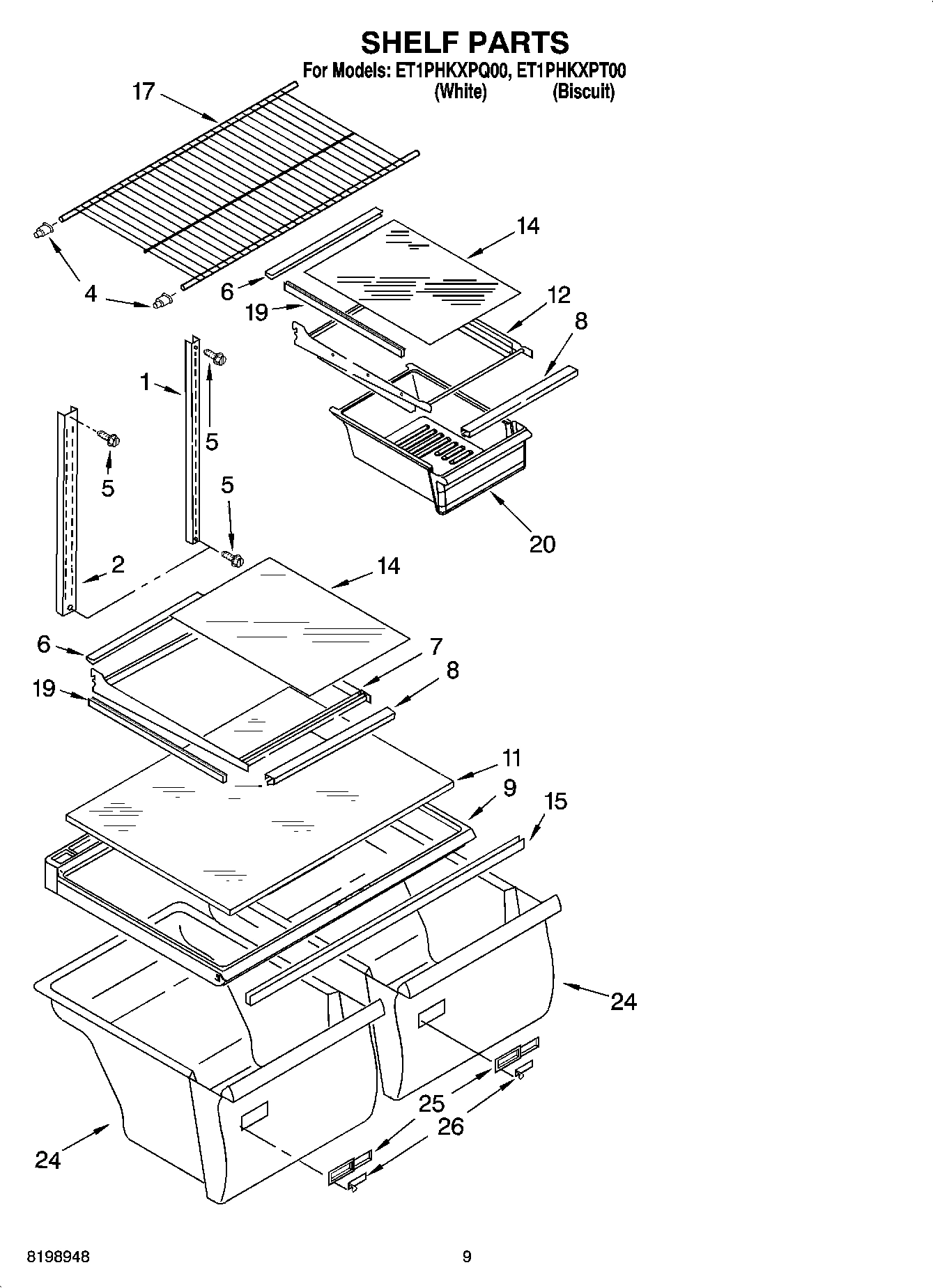 05 - SHELF PARTS, OPTIONAL PARTS
