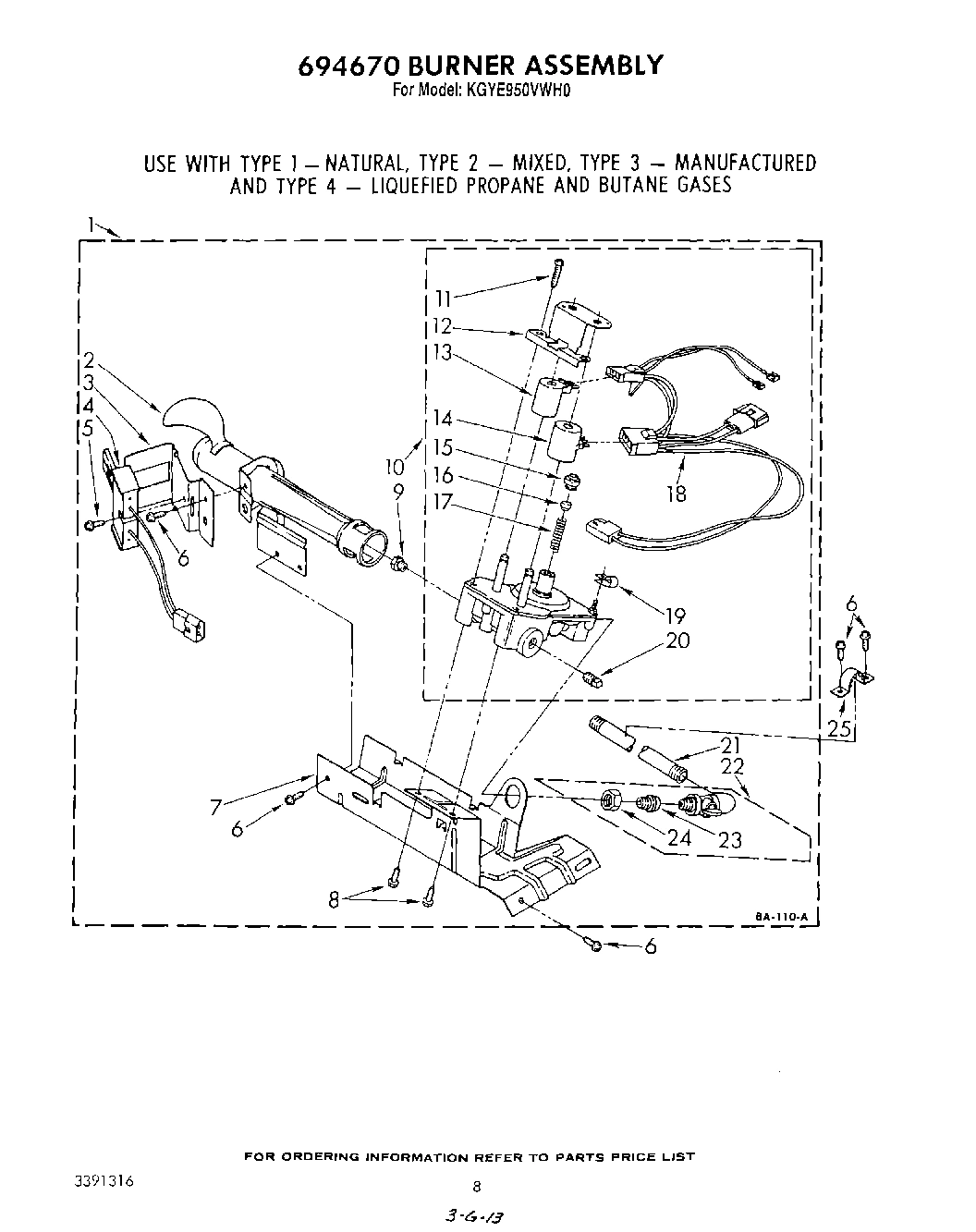 05 - 694670 BURNER