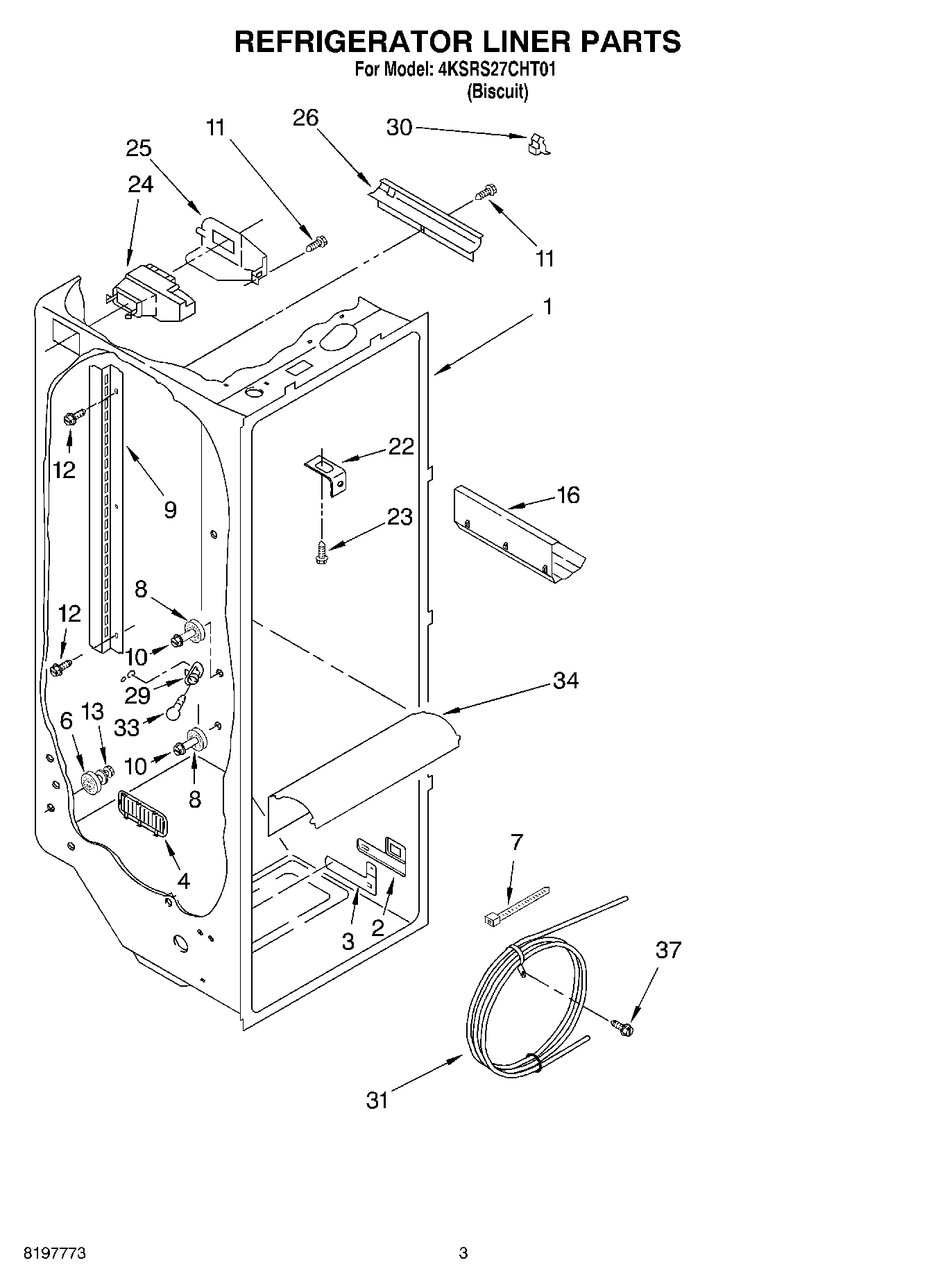 02 - REFRIGERATOR LINER