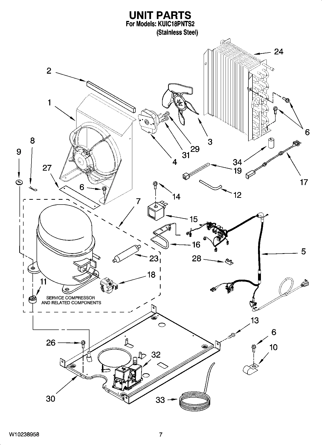 05 - UNIT PARTS, OPTIONAL PARTS