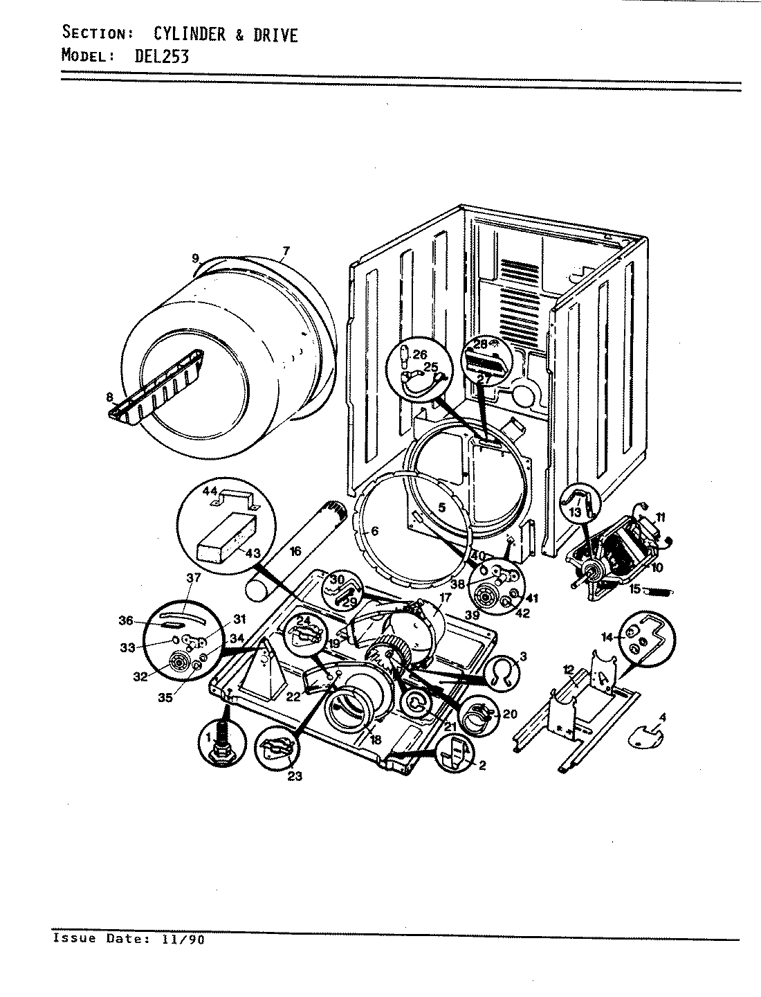 02 - CYLINDER & DRIVE (REV.A-D)
