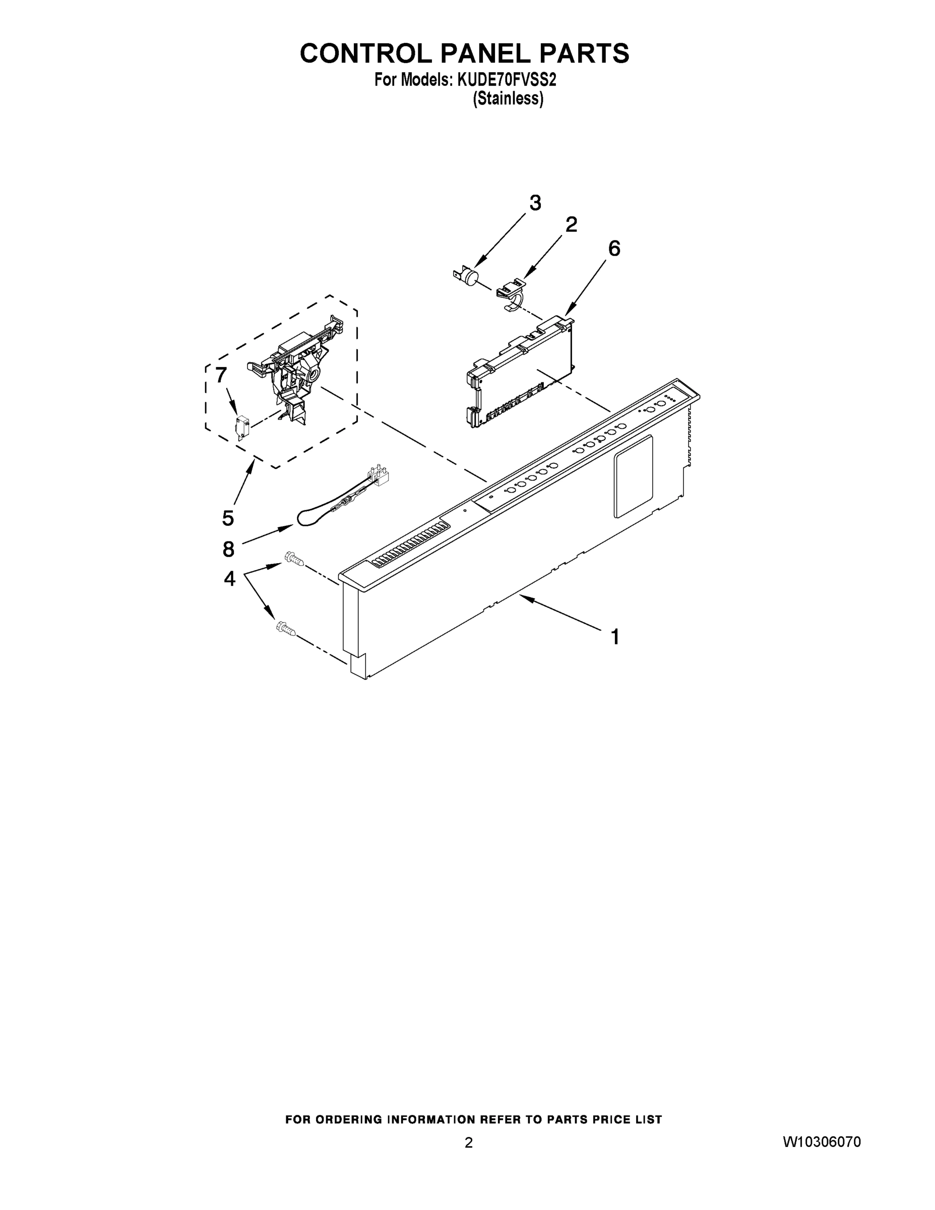 02 - CONTROL PANEL PARTS