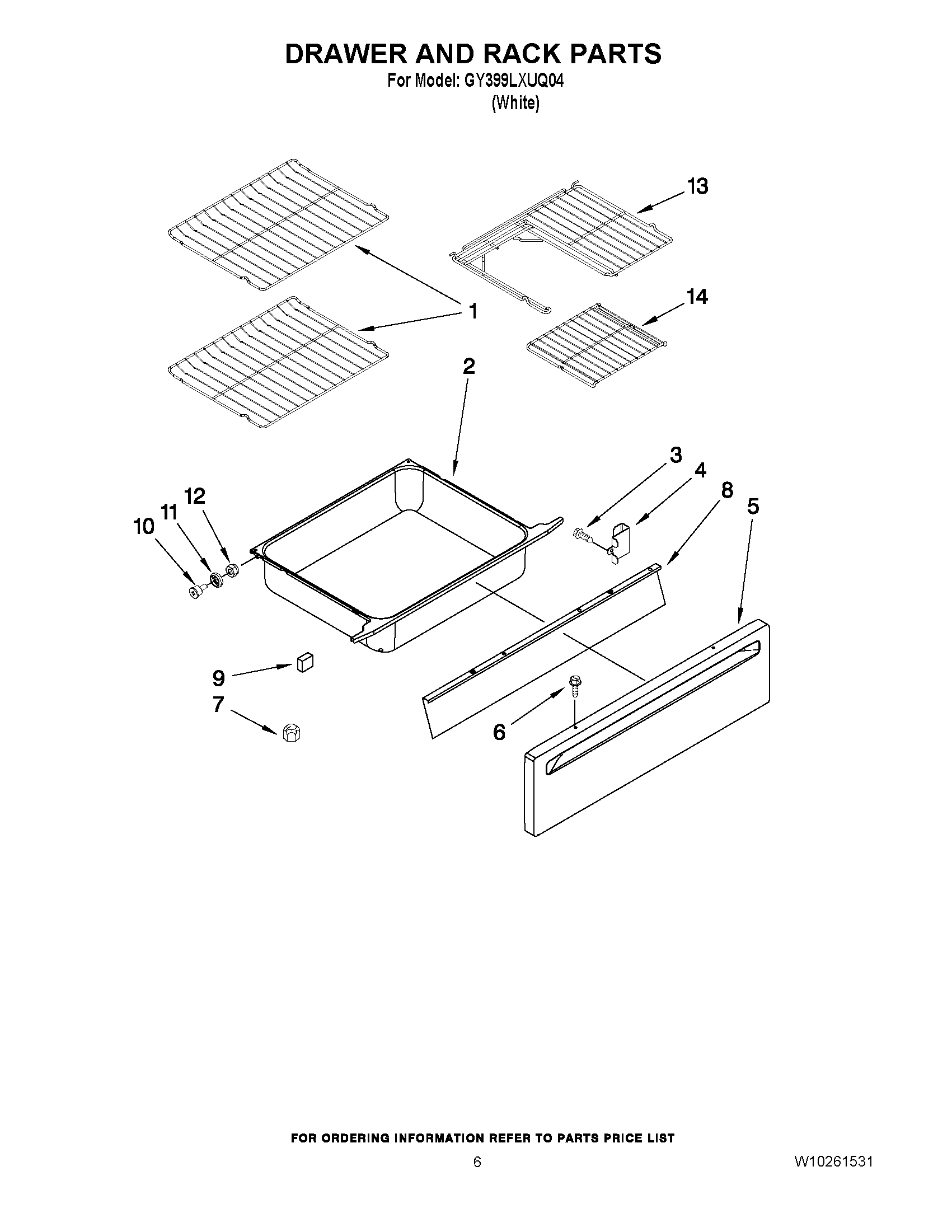 05 - DRAWER AND RACK PARTS