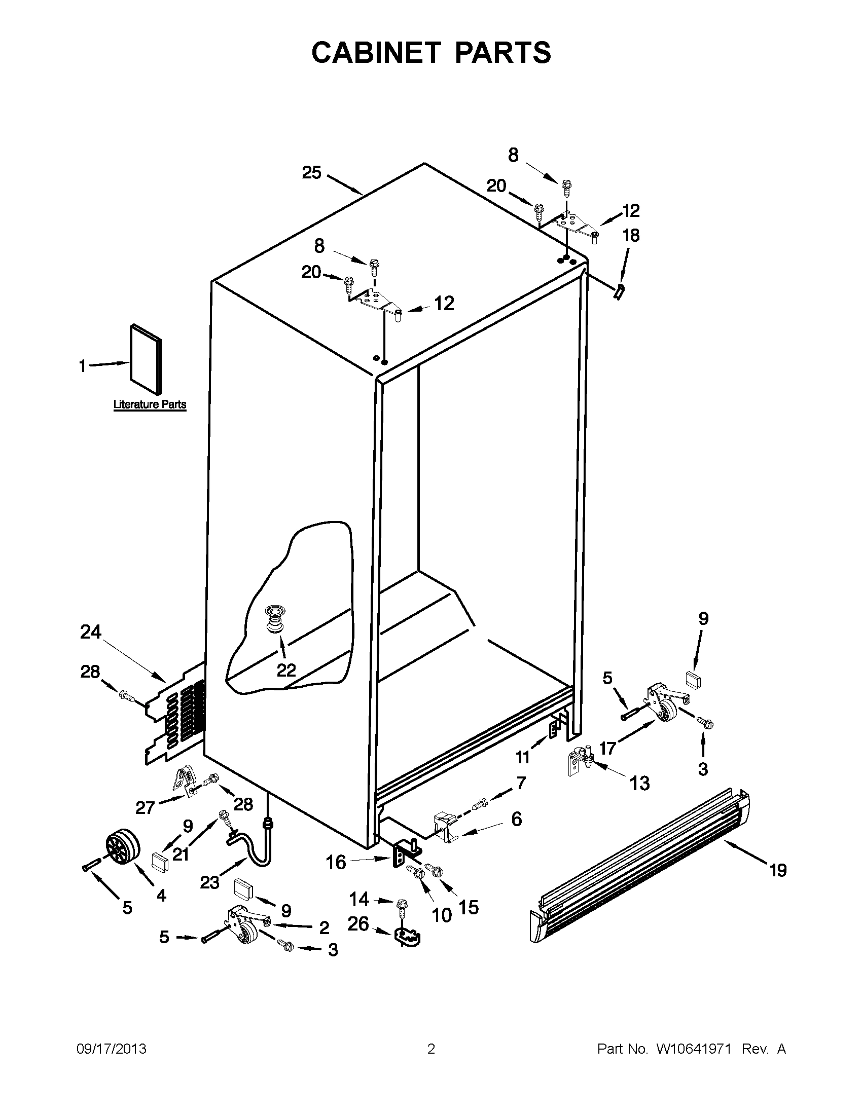 02 - CABINET PARTS