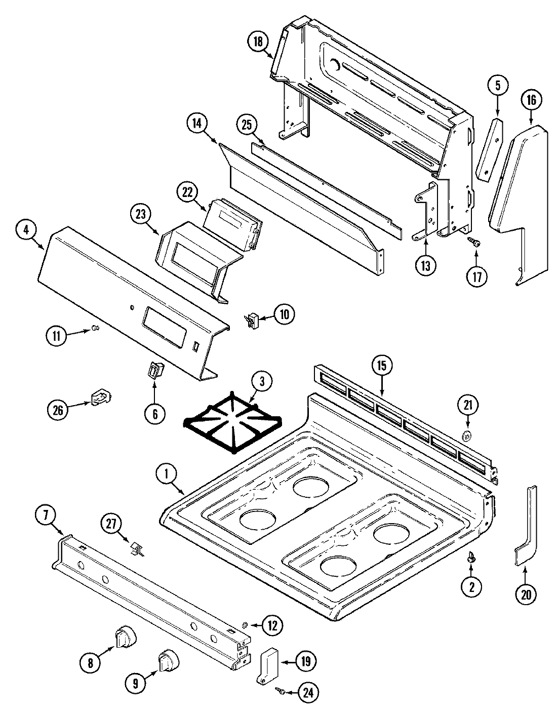 07 - TOP ASSEMBLY (CRG7500AAx)