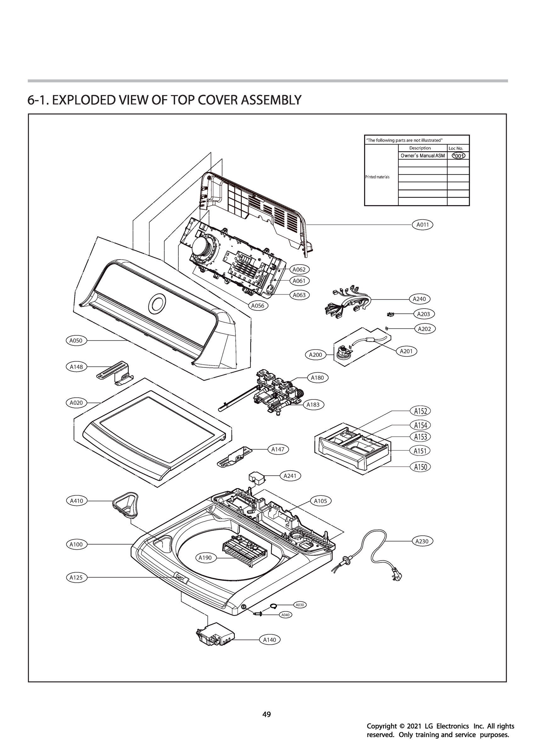 TOP COVER ASSEMBLY