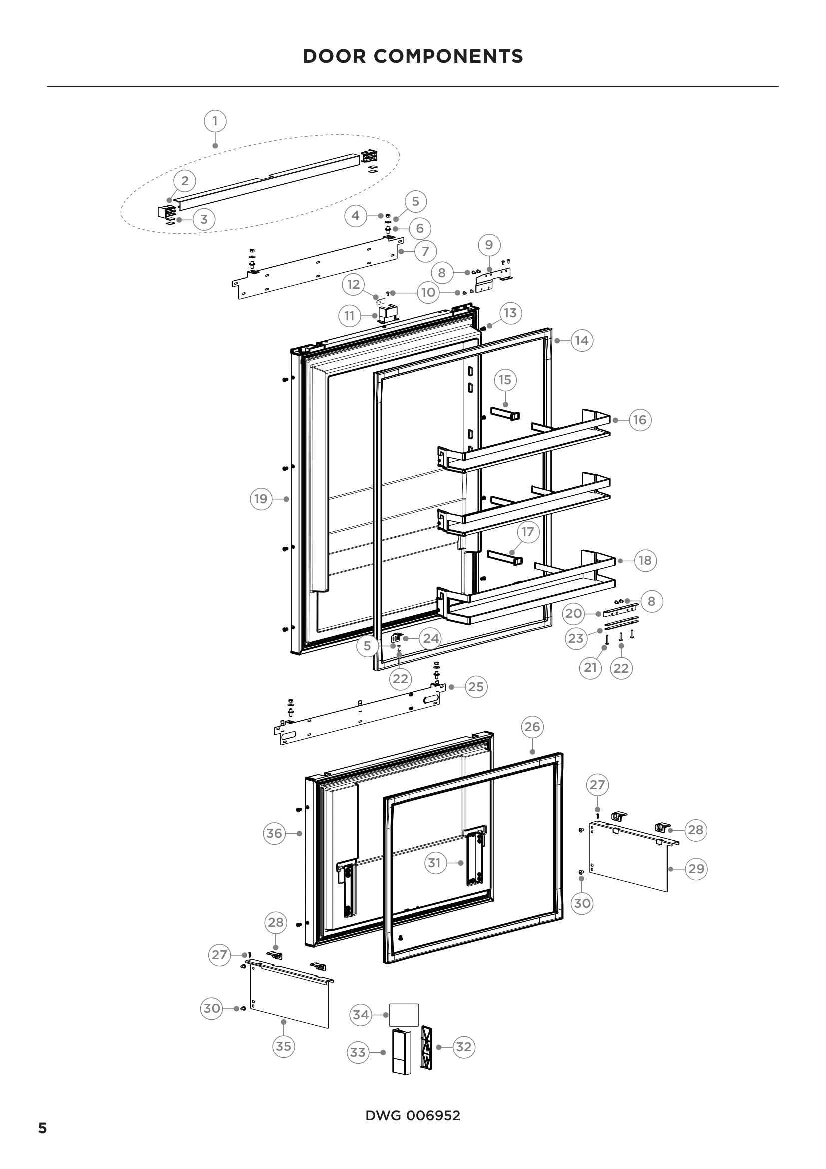 DOOR COMPONENTS