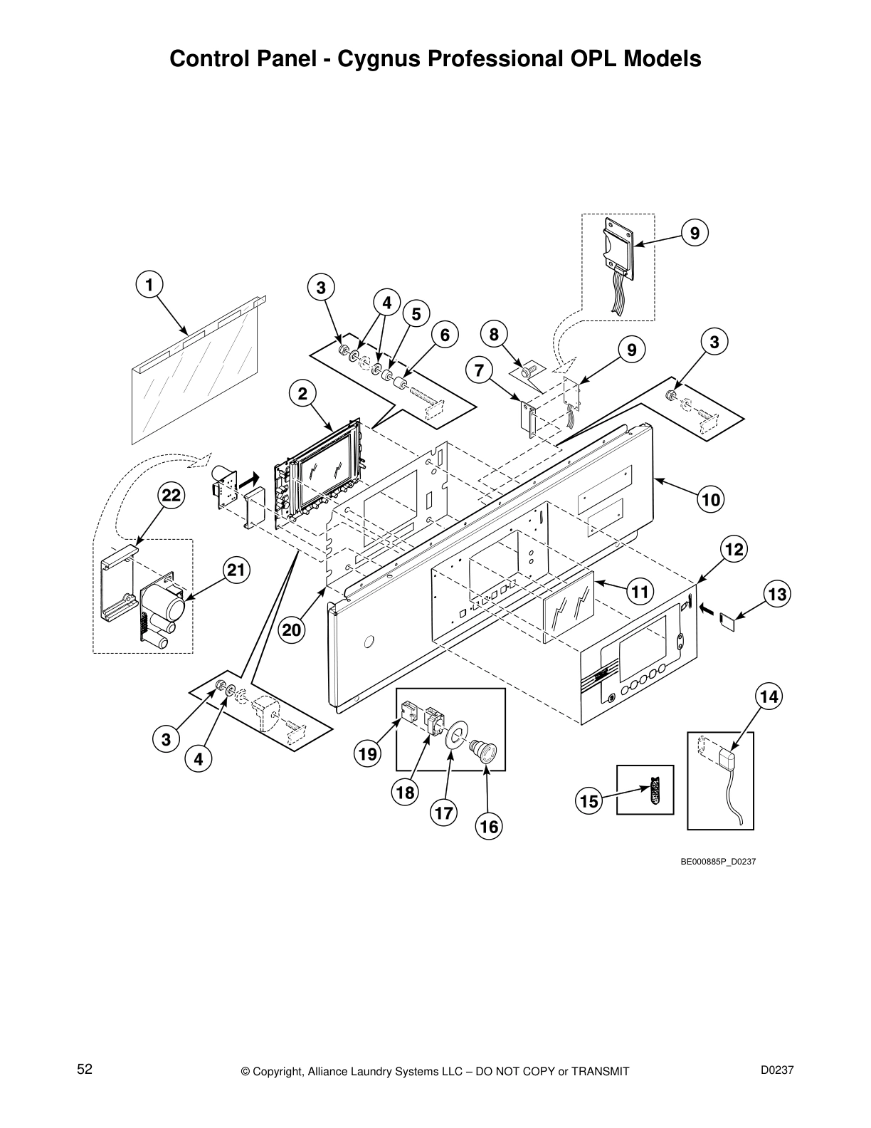 Control Panel - Cygnus Professional OPL Models