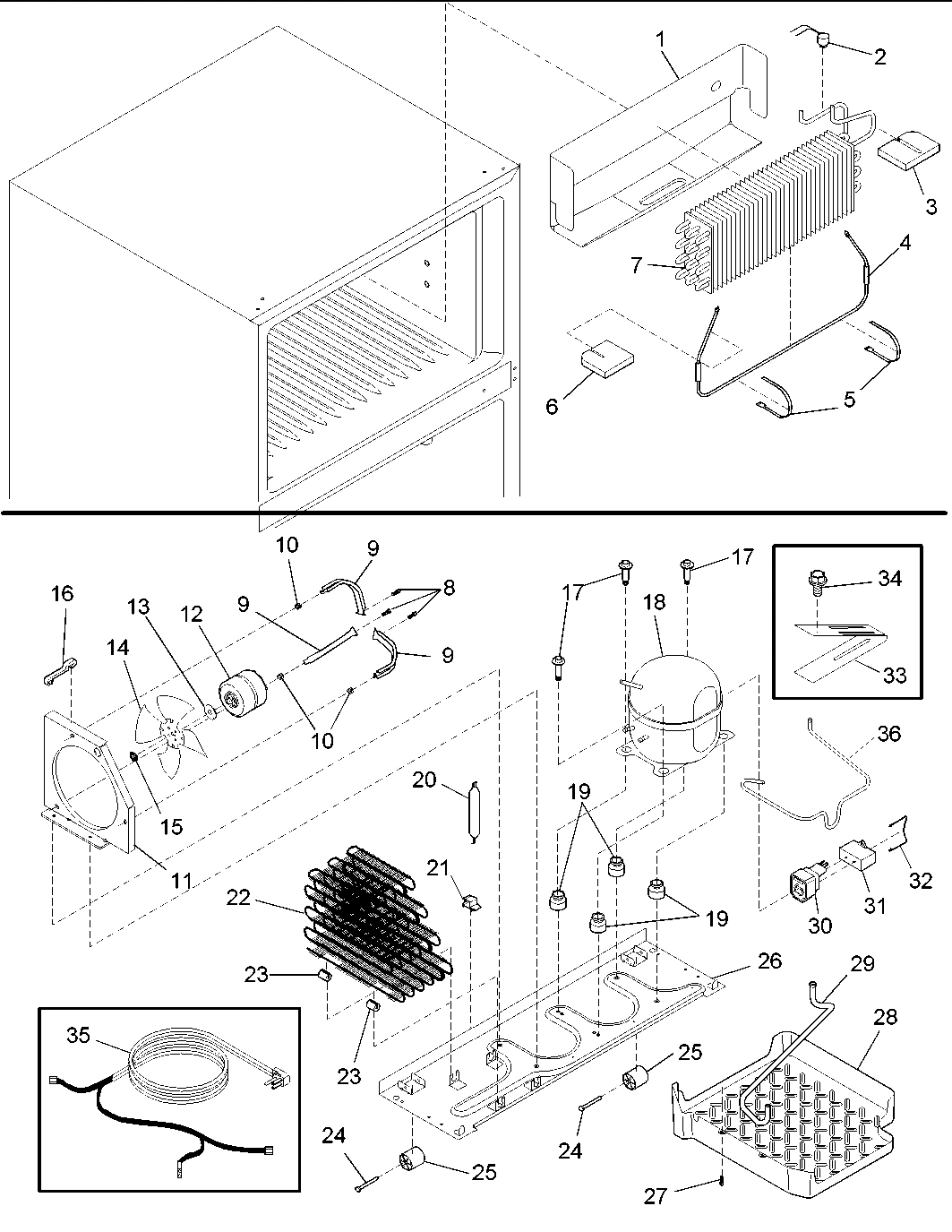 03 - Evaporator and Machine Compartment