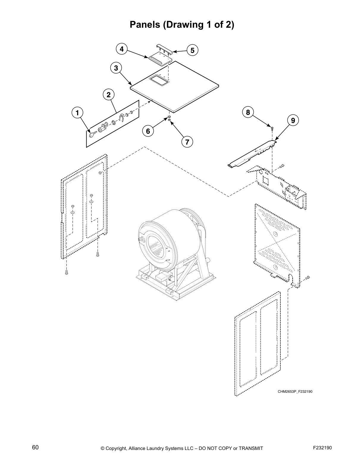 Panels (Drawing 1 of 2)