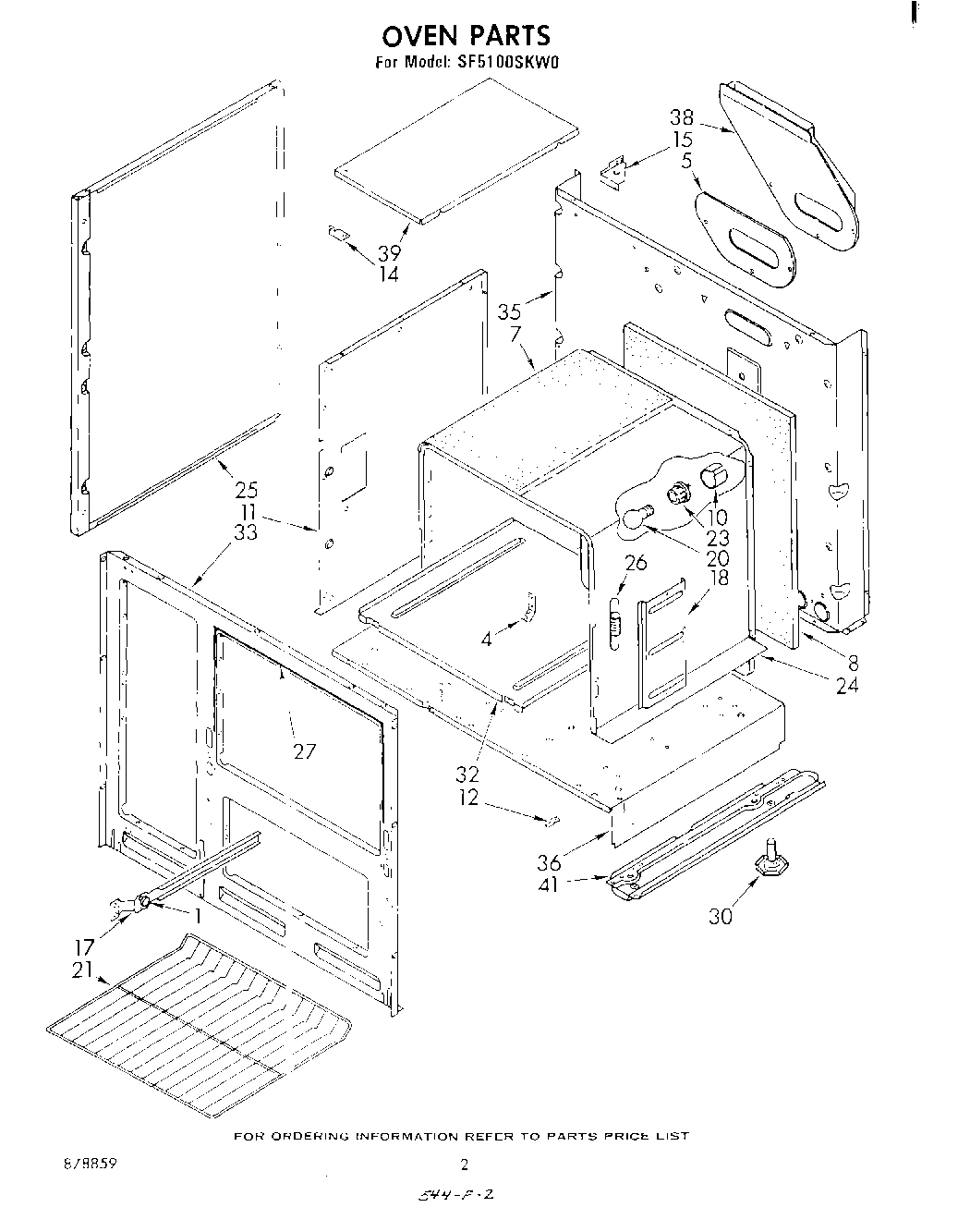 02 - OVEN , LITERATURE AND OPTIONAL