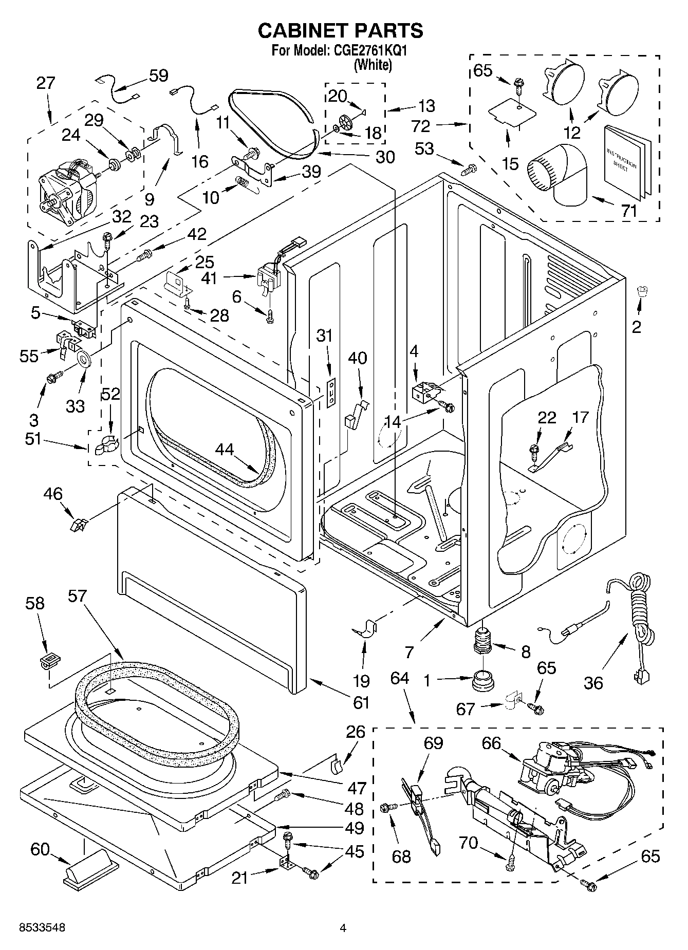 02 - CABINET PARTS