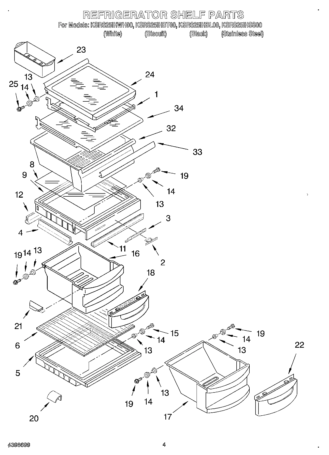 03 - REFRIGERATOR SHELF