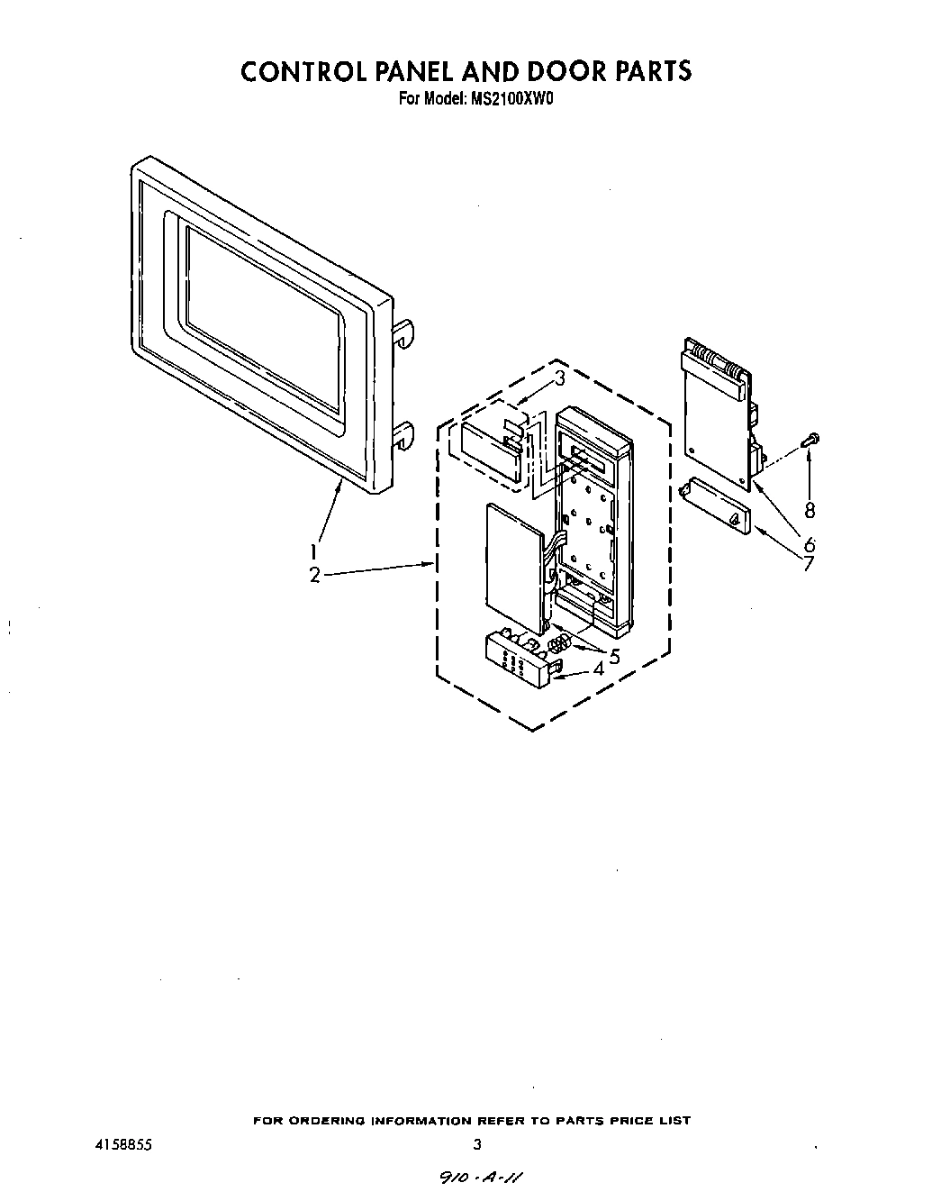 03 - CONTROL PANEL AND DOOR