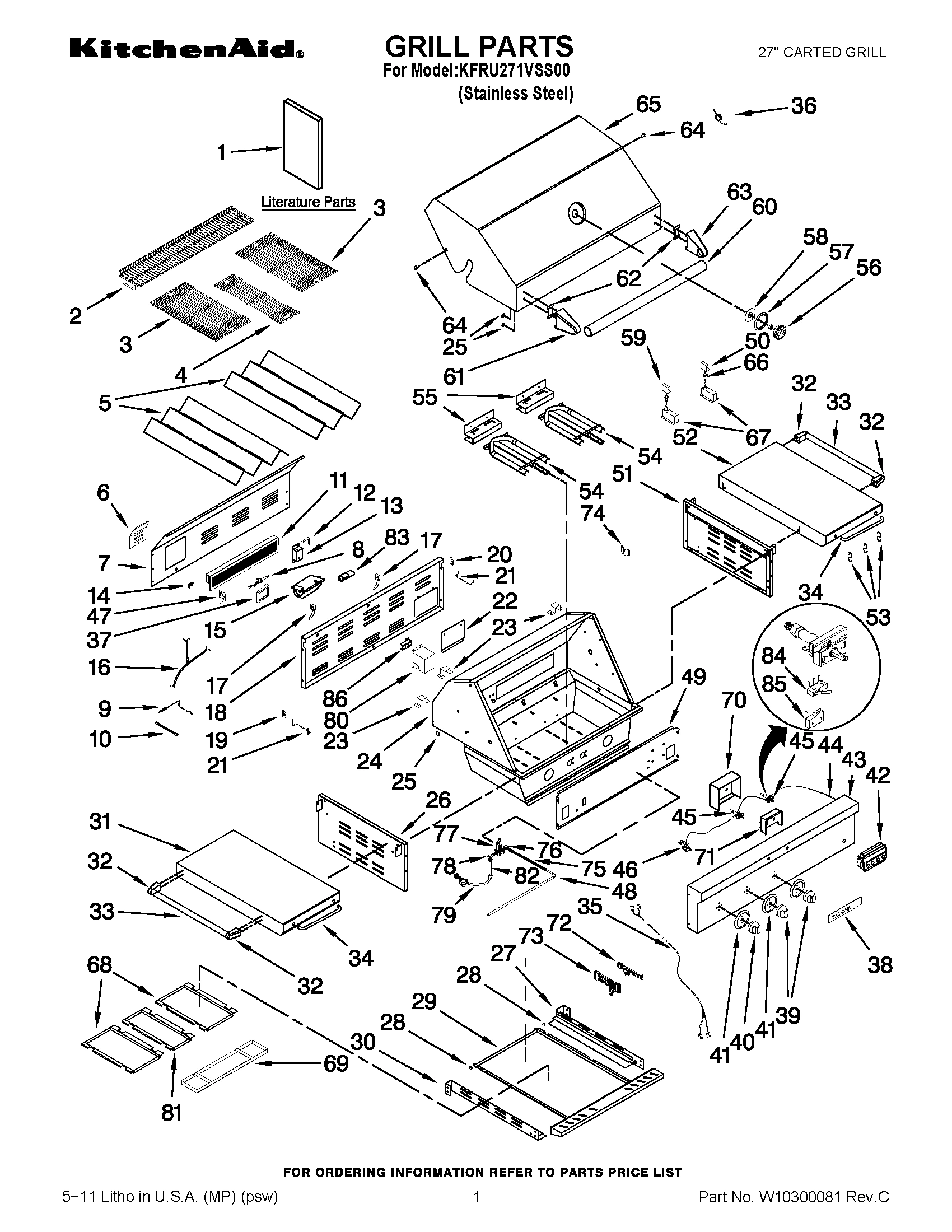 01 - GRILL PARTS