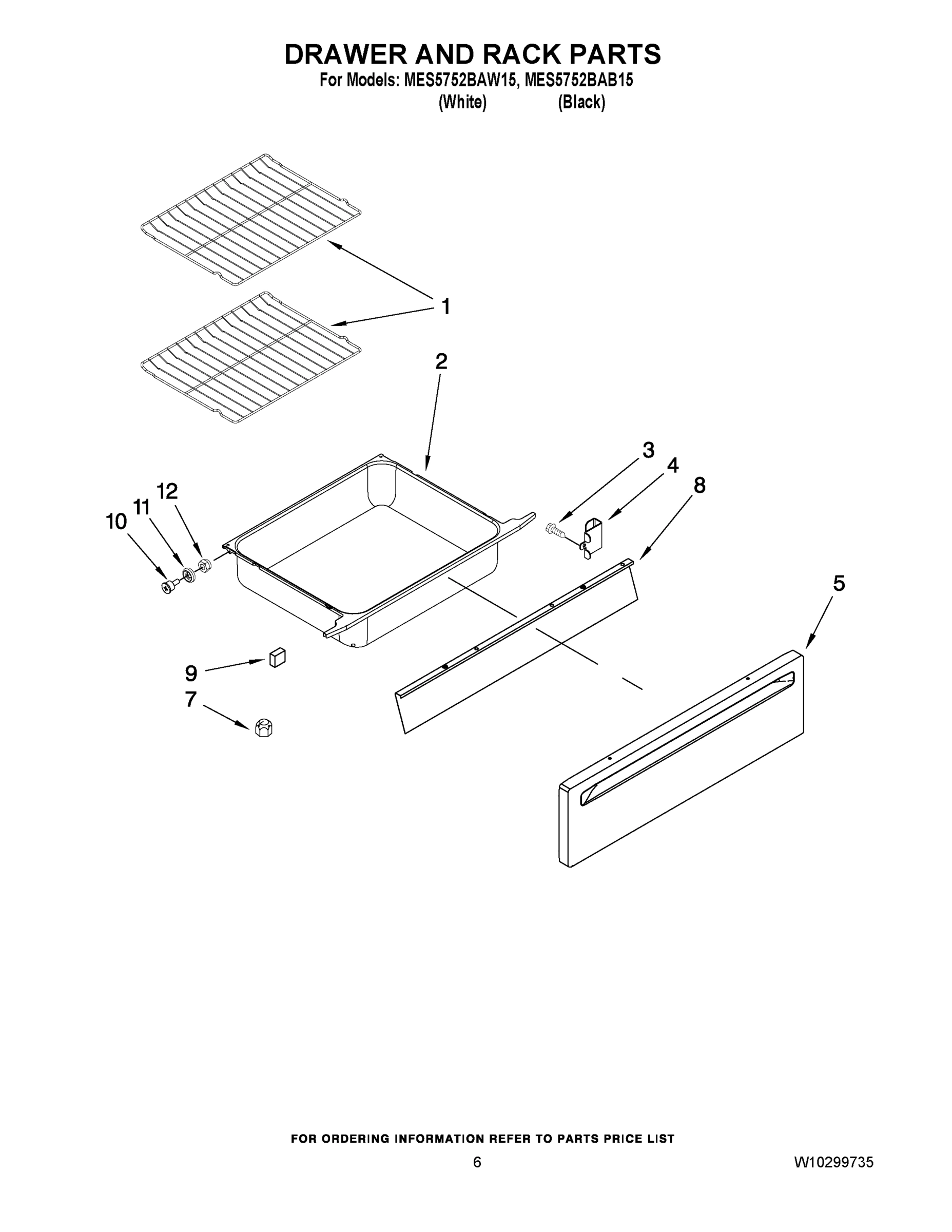 05 - DRAWER AND RACK PARTS