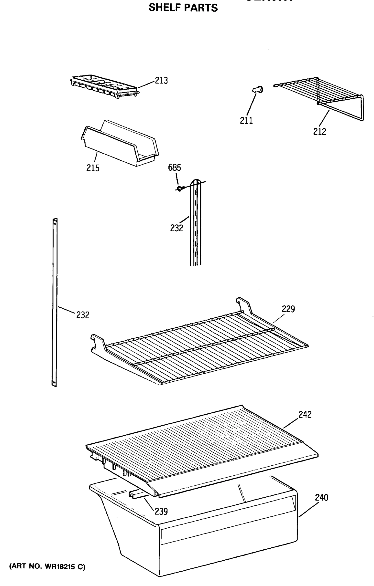 SHELF PARTS