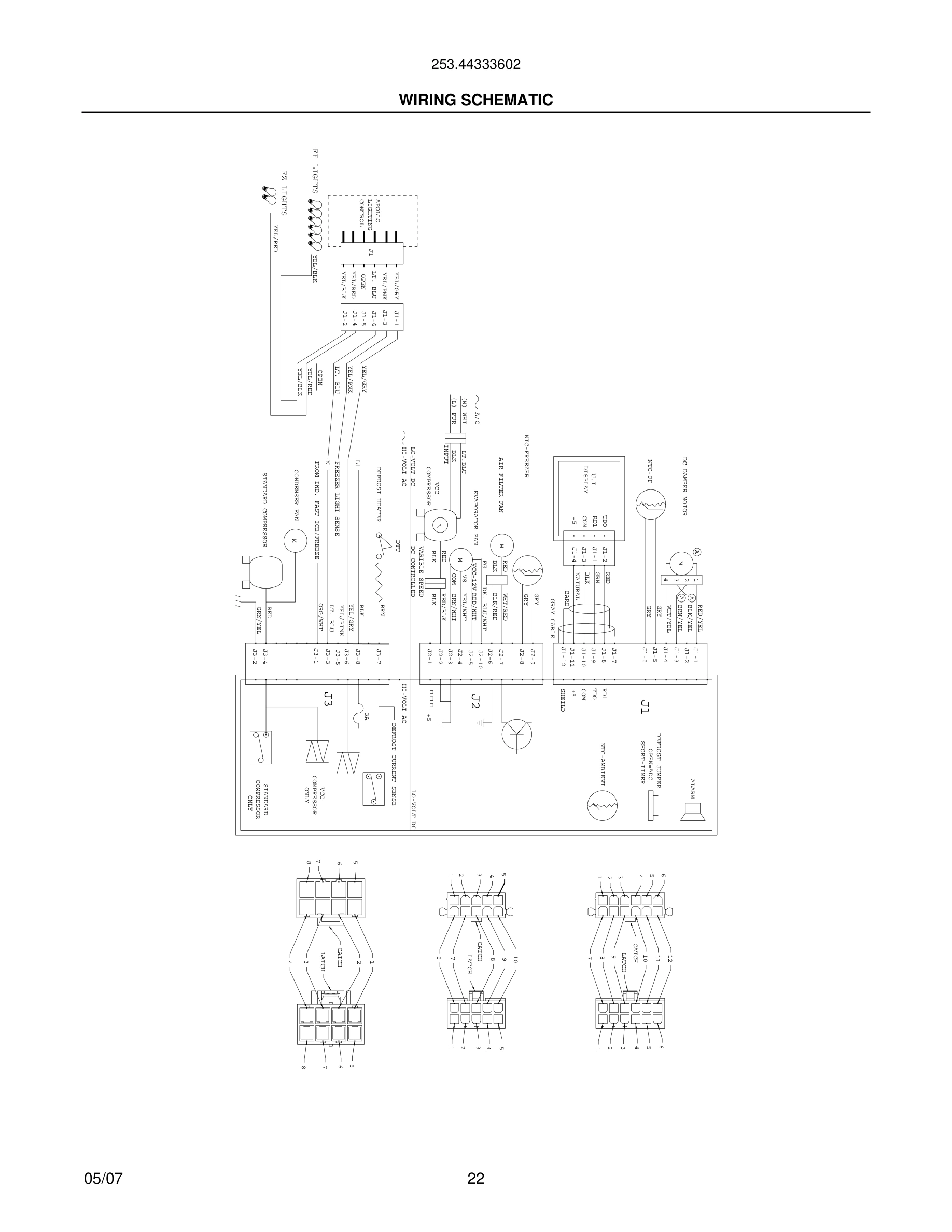 22 - WIRING SCHEMATIC