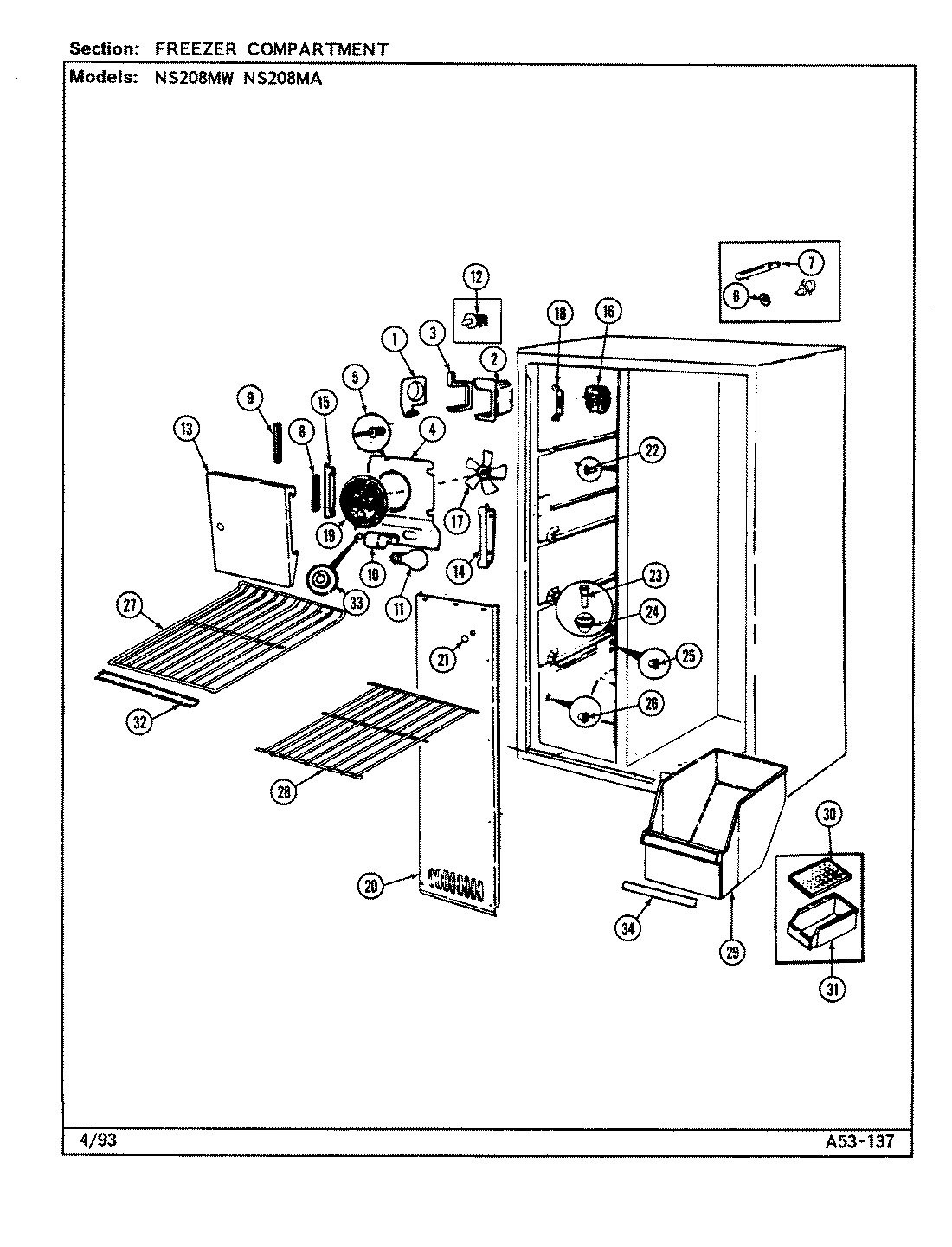 01 - FREEZER COMPARTMENT
