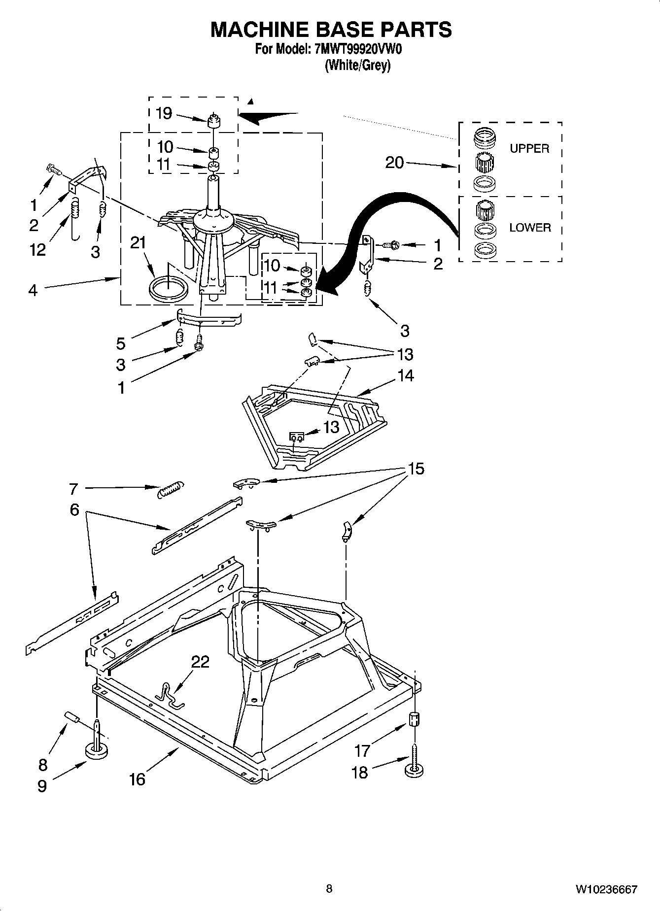 05 - MACHINE BASE PARTS