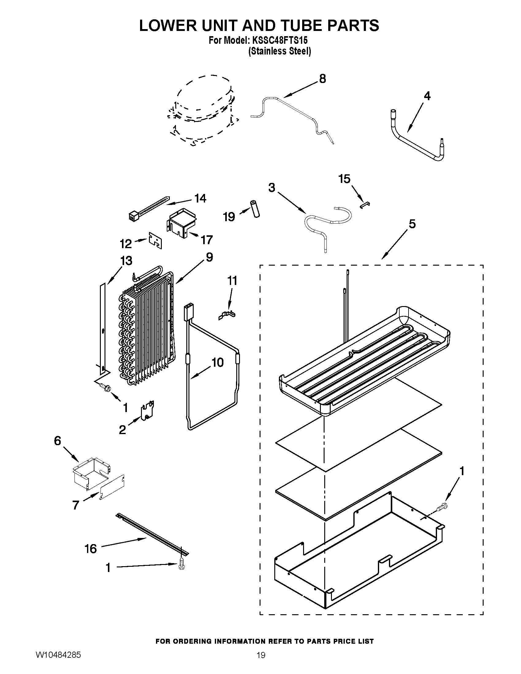 12 - LOWER UNIT AND TUBE PARTS