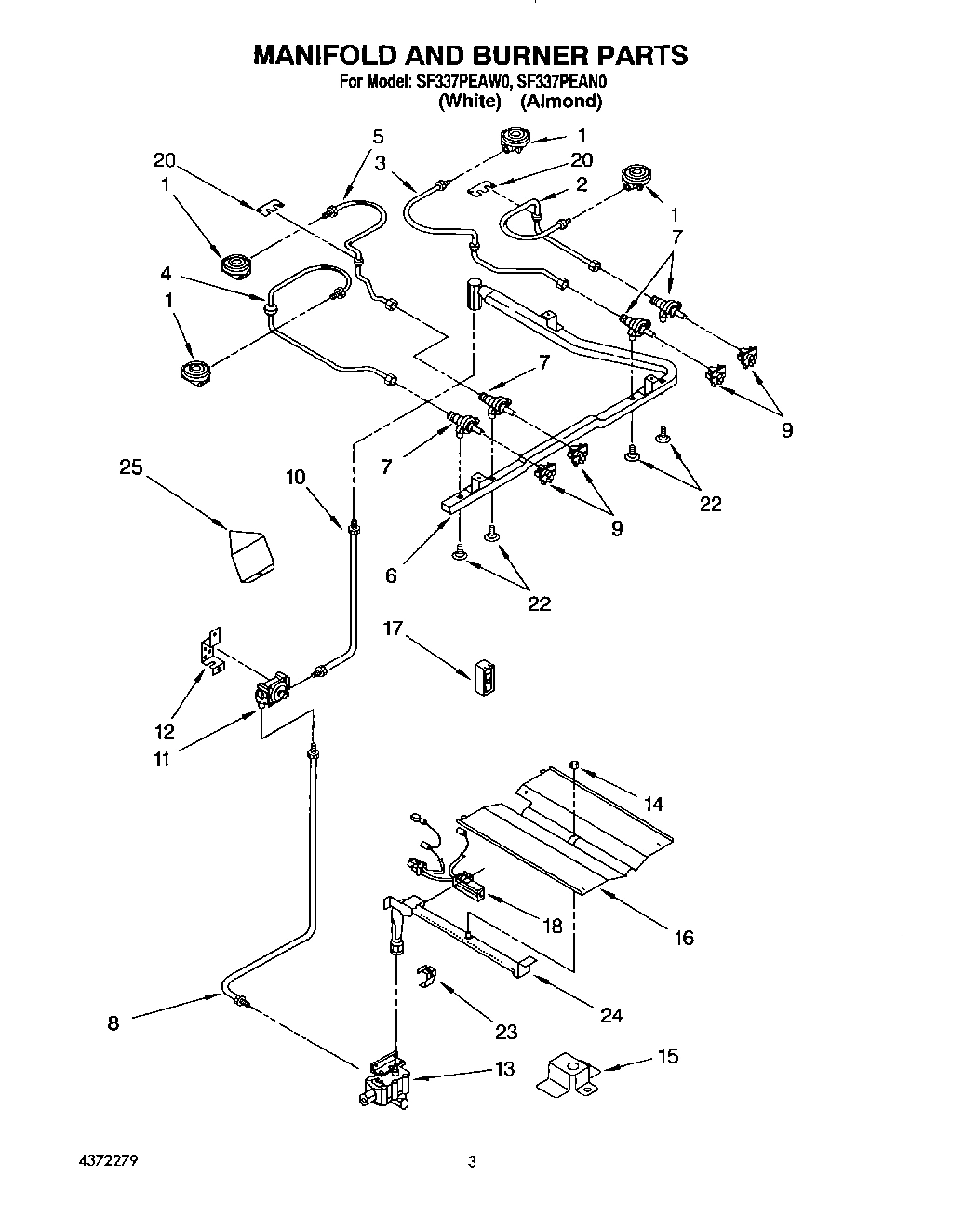 03 - MANIFOLD AND BURNER