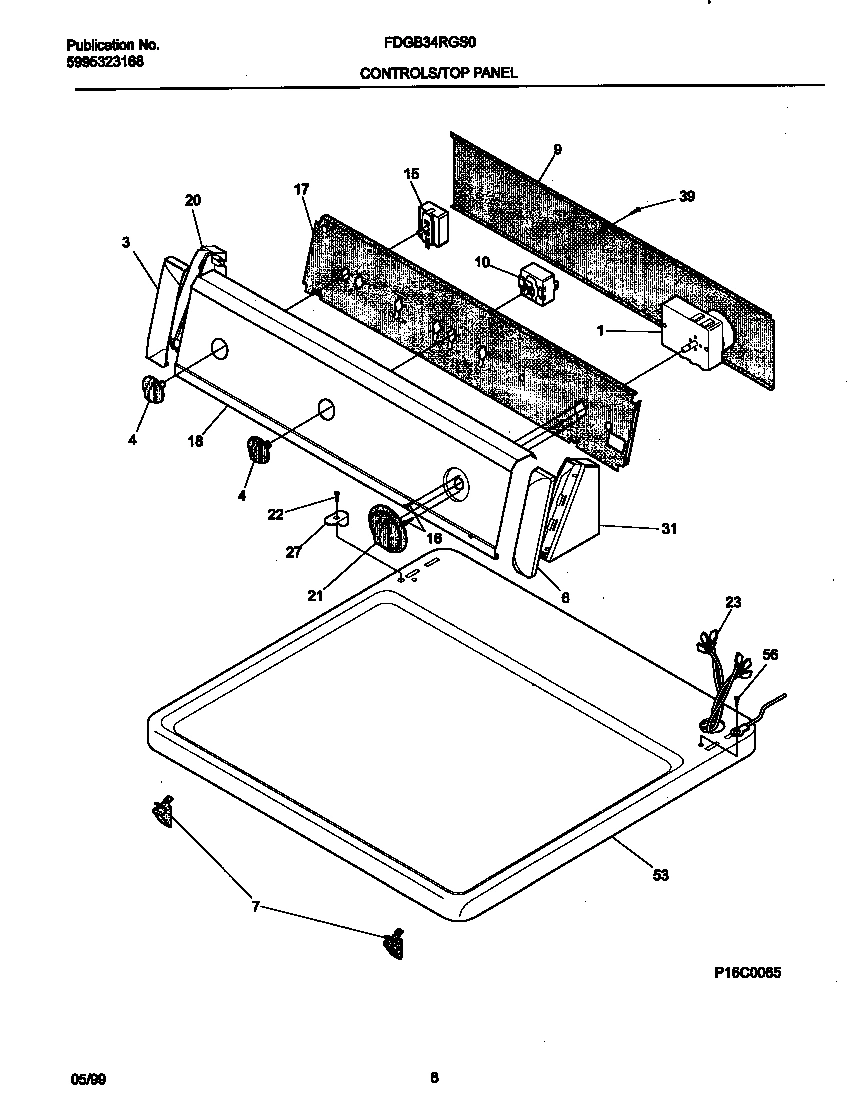04 - P16C0065 CONTROL PANEL
