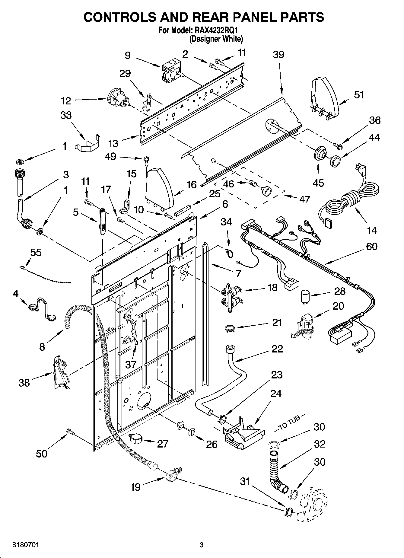02 - CONTROL AND REAR PANEL PARTS