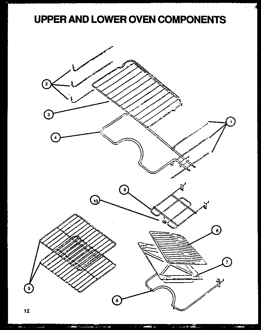 05 - UPPER AND LOWER OVEN COMPONENTS