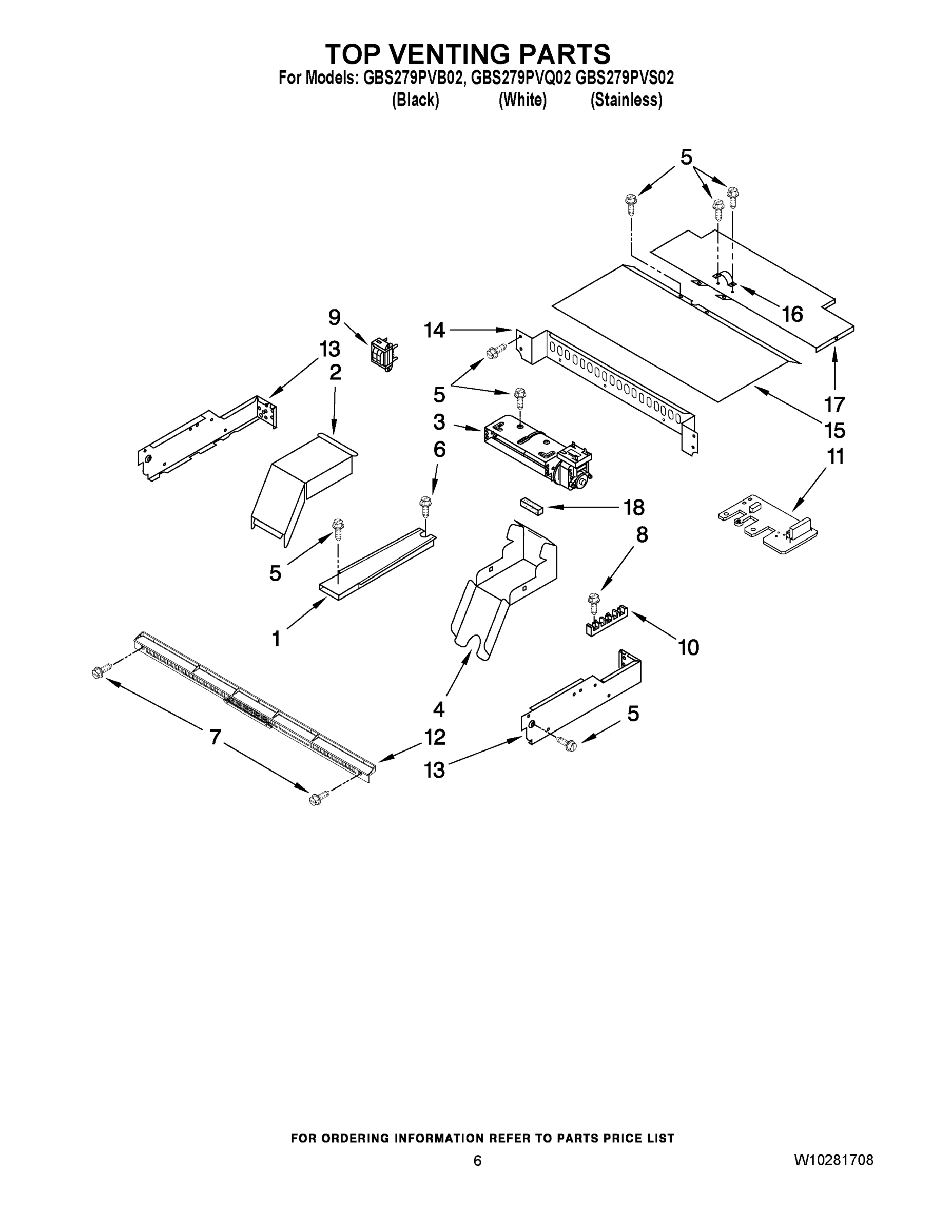 05 - TOP VENTING PARTS