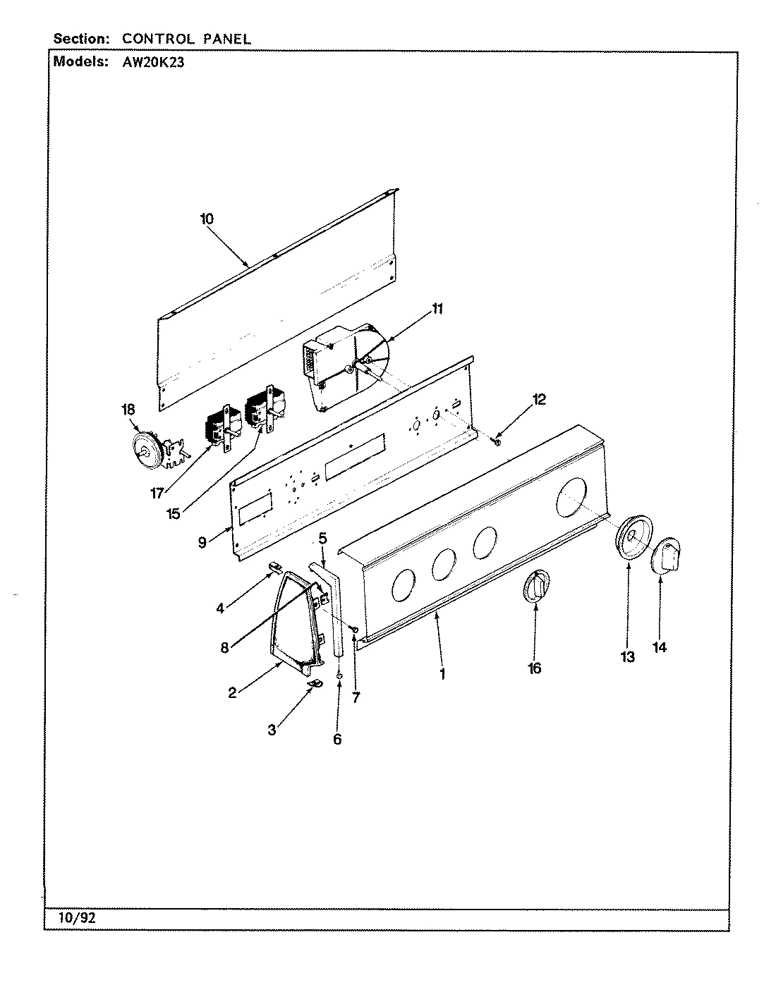02 - CONTROL PANEL (REV. A-D)