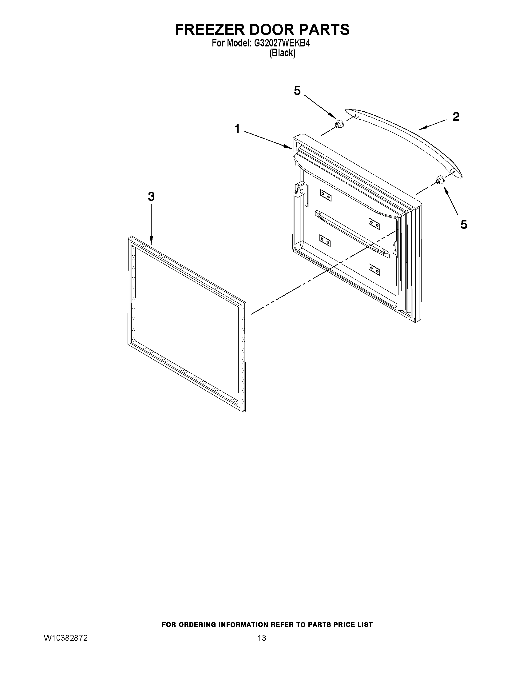 07 - FREEZER DOOR PARTS