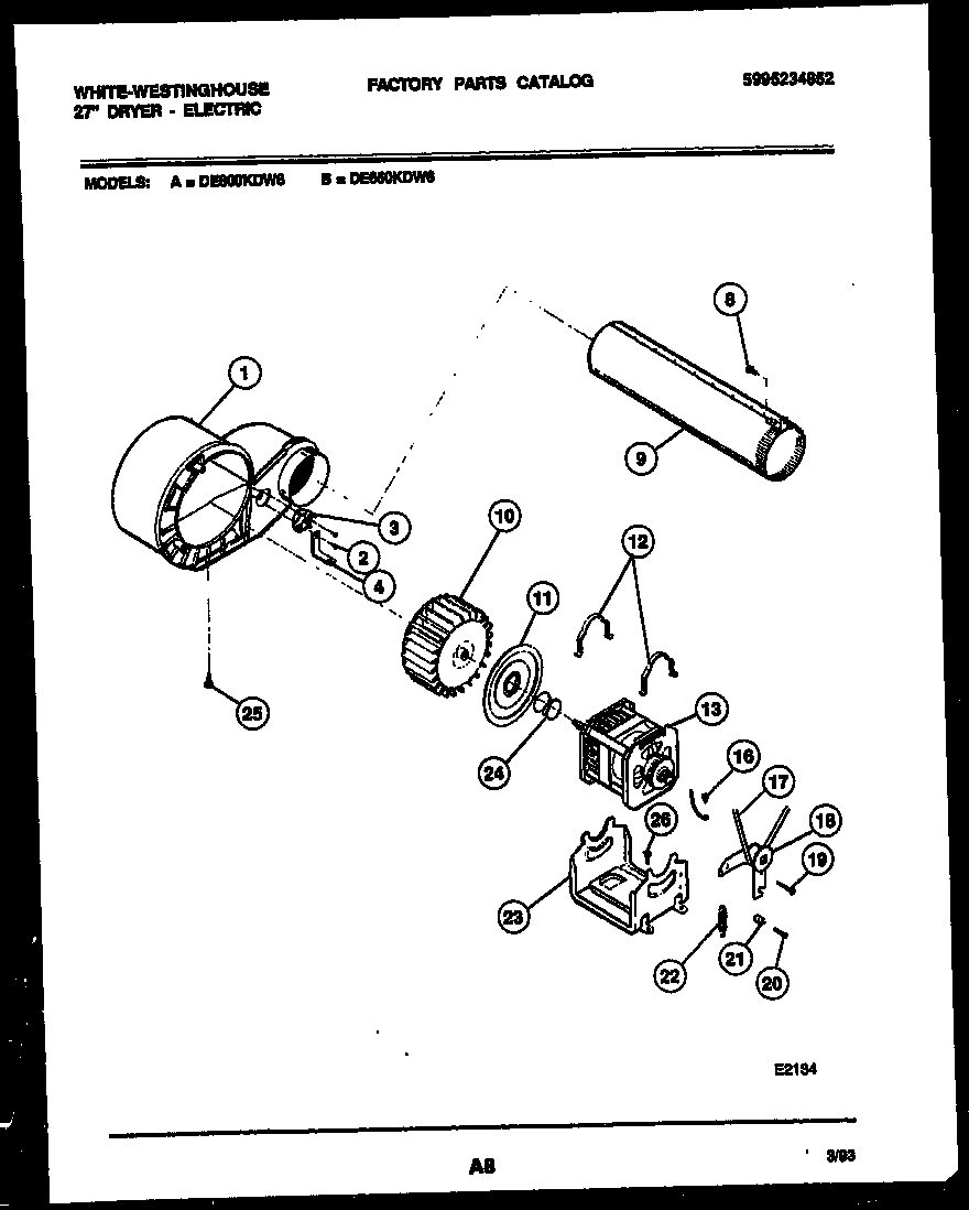 05 - BLOWER AND DRIVE PARTS