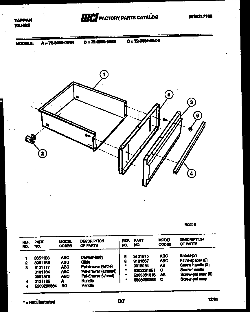 04 - DRAWER PARTS
