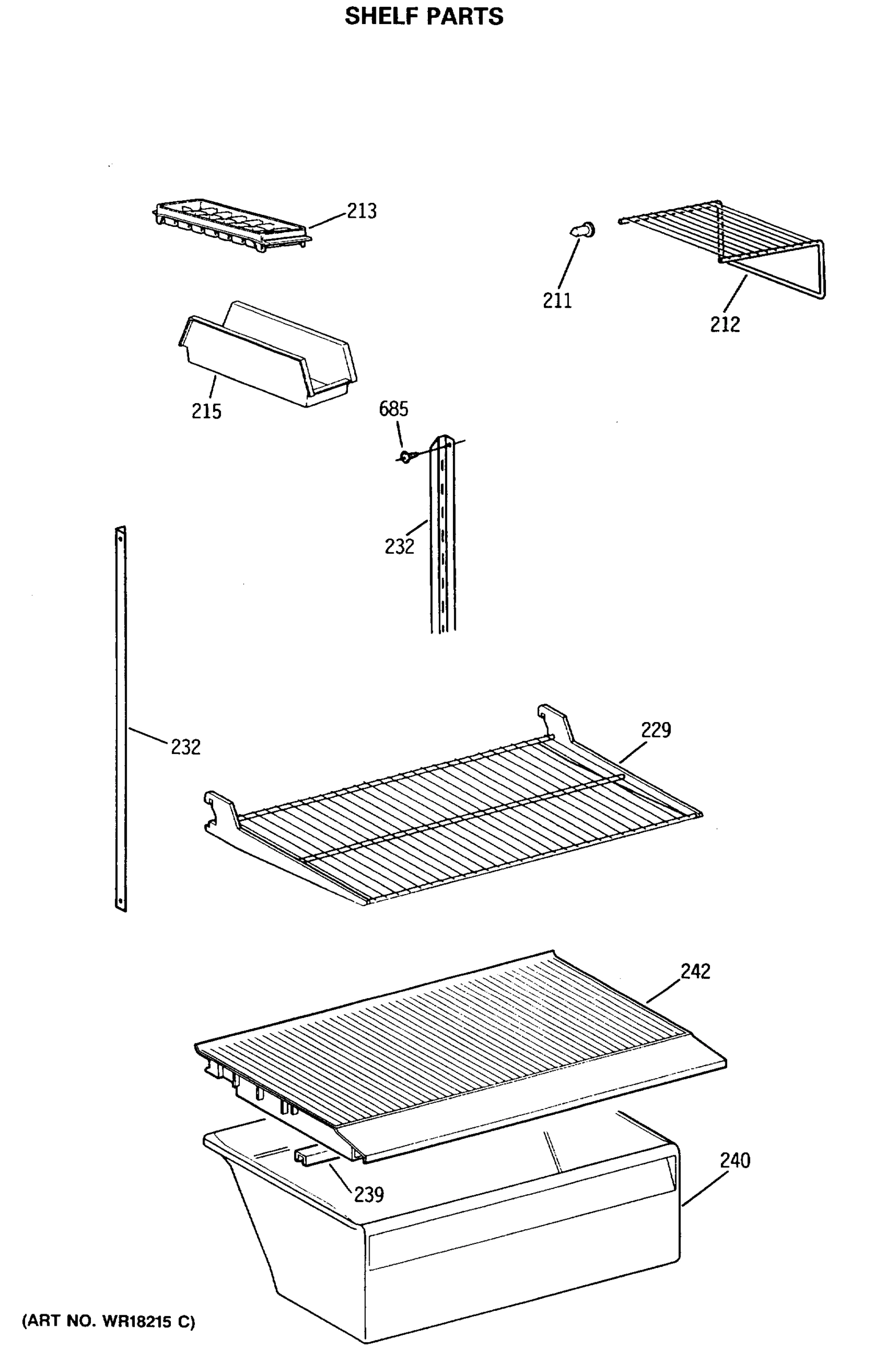 SHELF PARTS