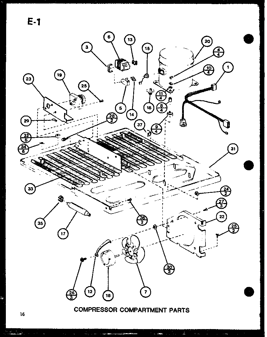 02 - COMPRESSOR COMPARTMENT PARTS
