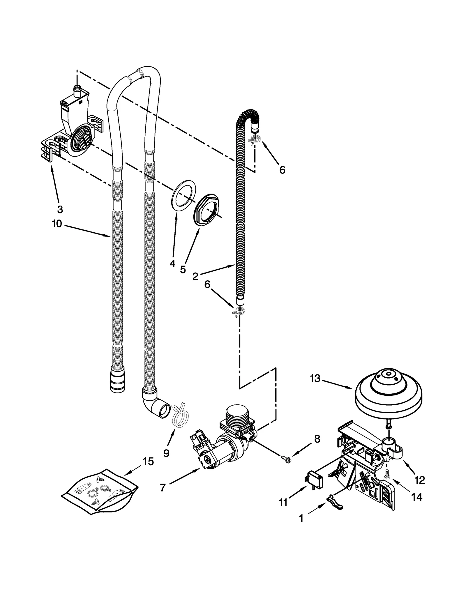 FILL, DRAIN AND OVERFILL PARTS