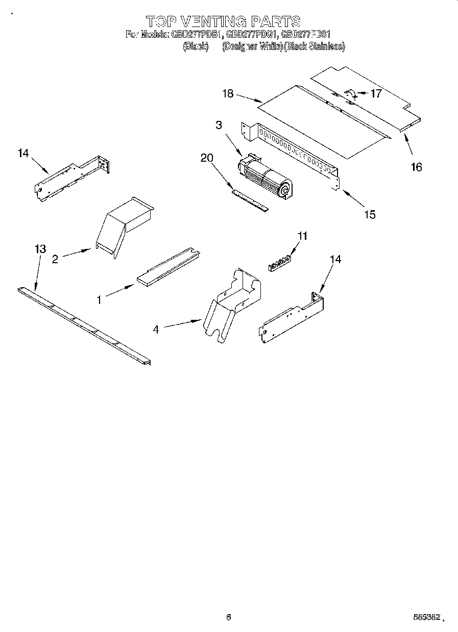 05 - TOP VENTING, OPTIONAL