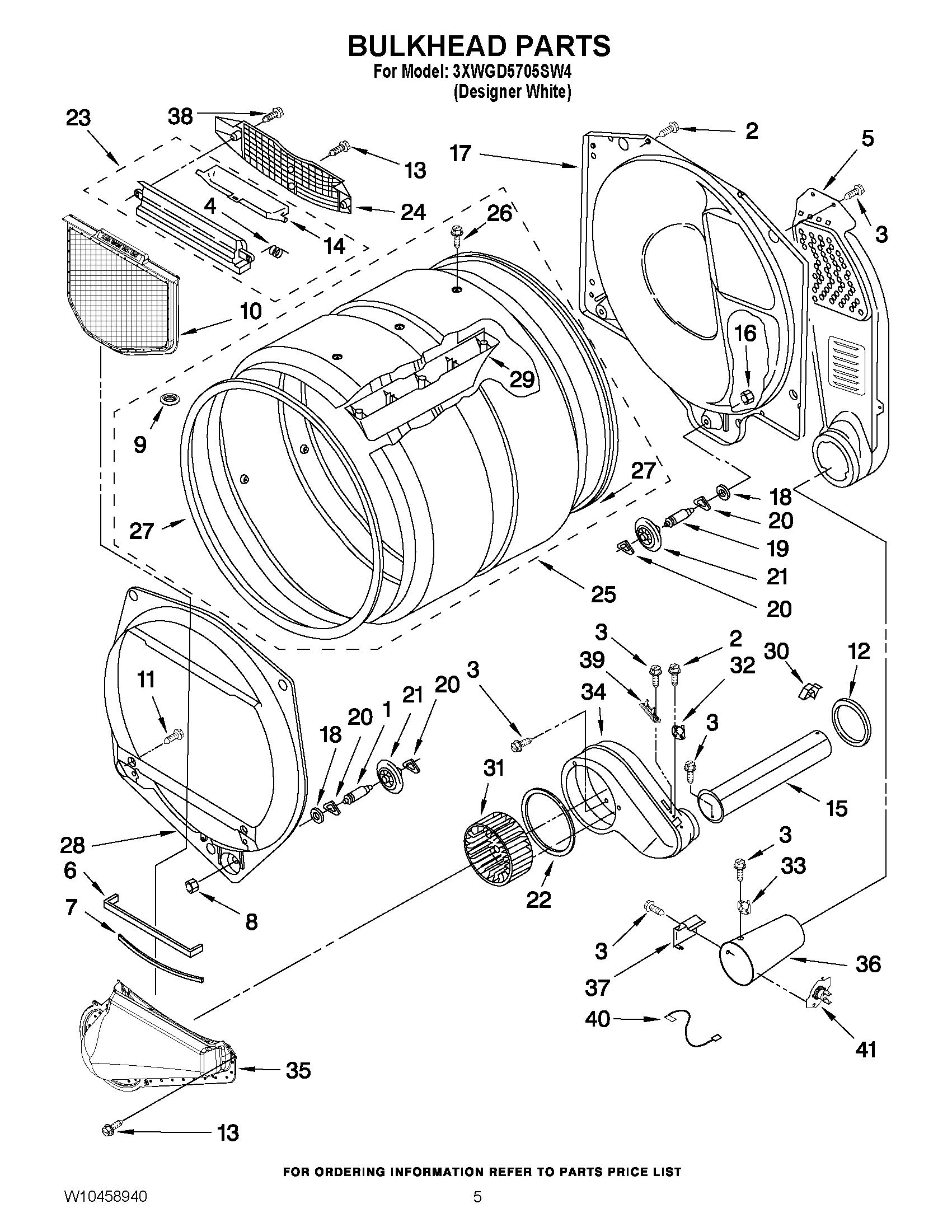 03 - BULKHEAD PARTS