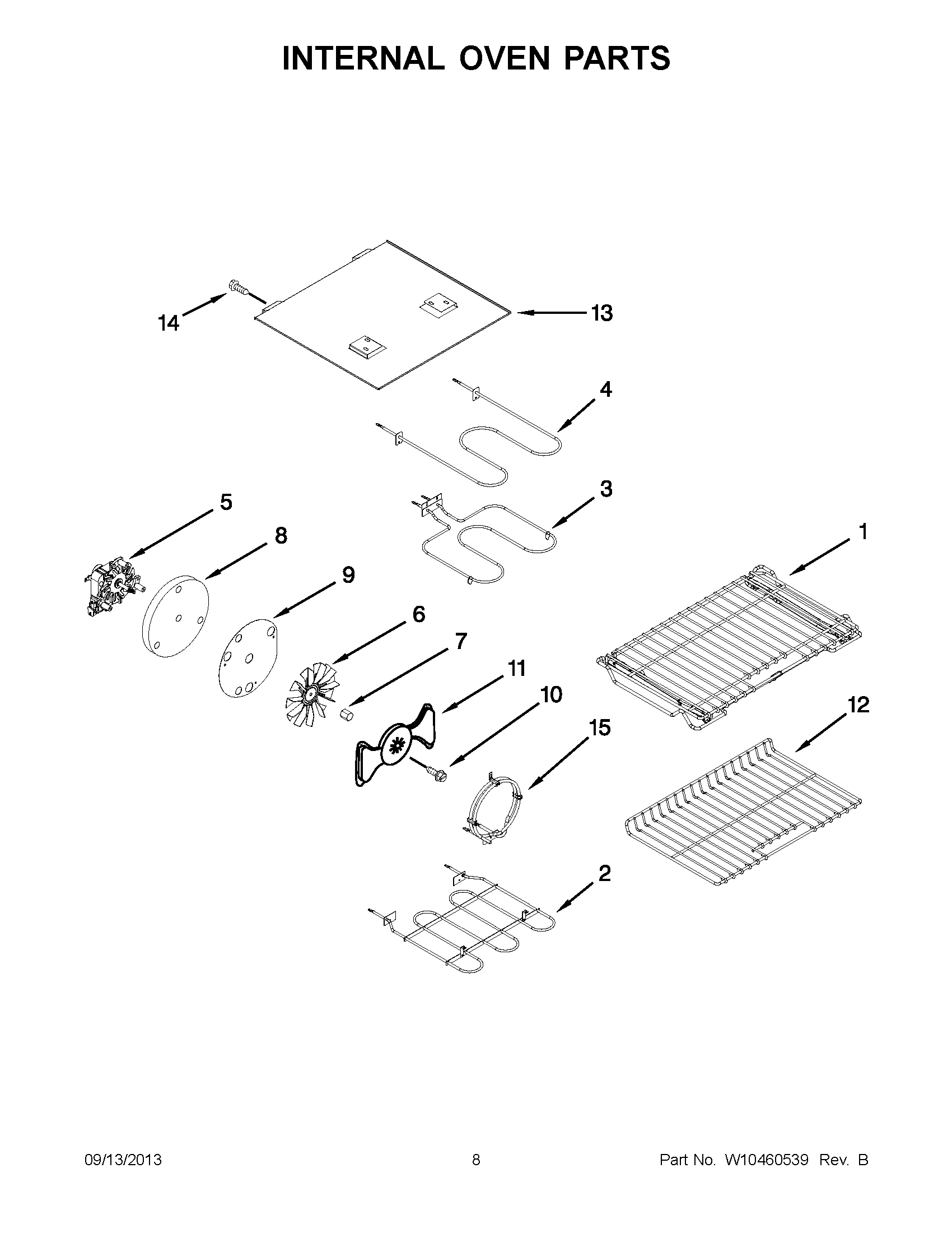 05 - INTERNAL OVEN PARTS