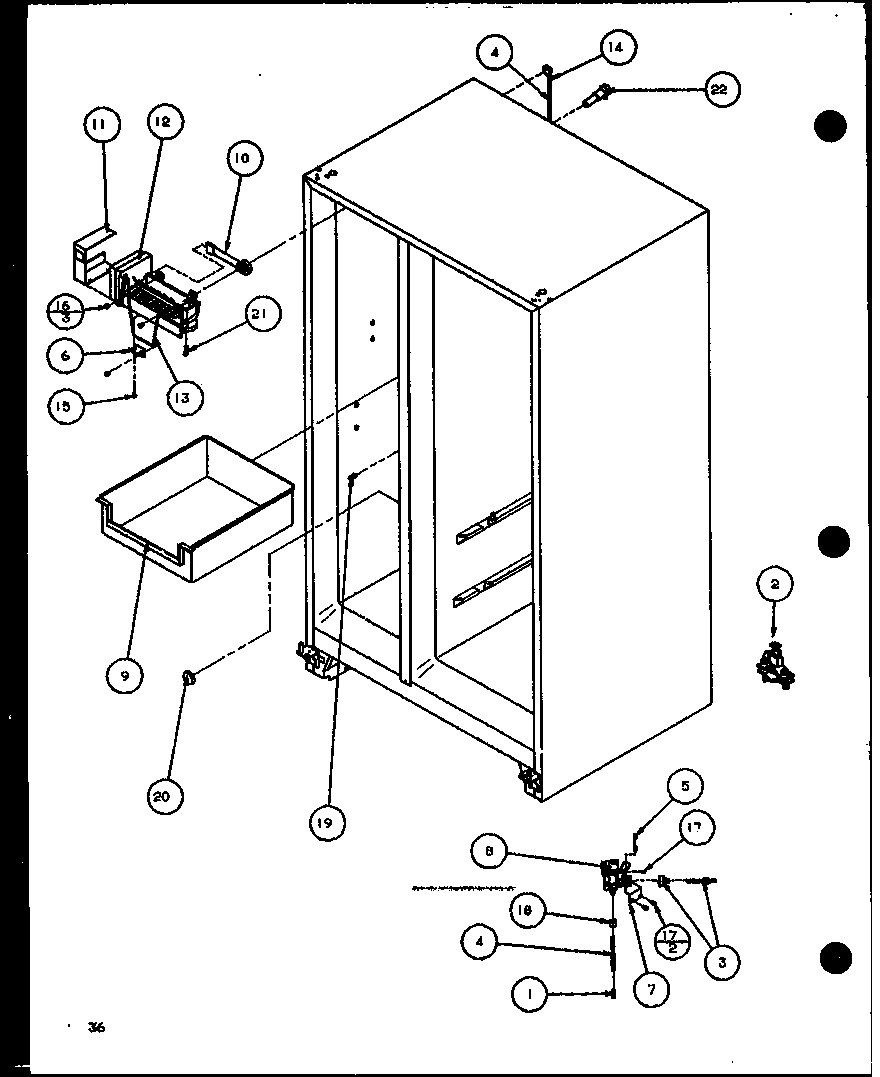 01 - 8 CUBE COMPACT ICE MAKER