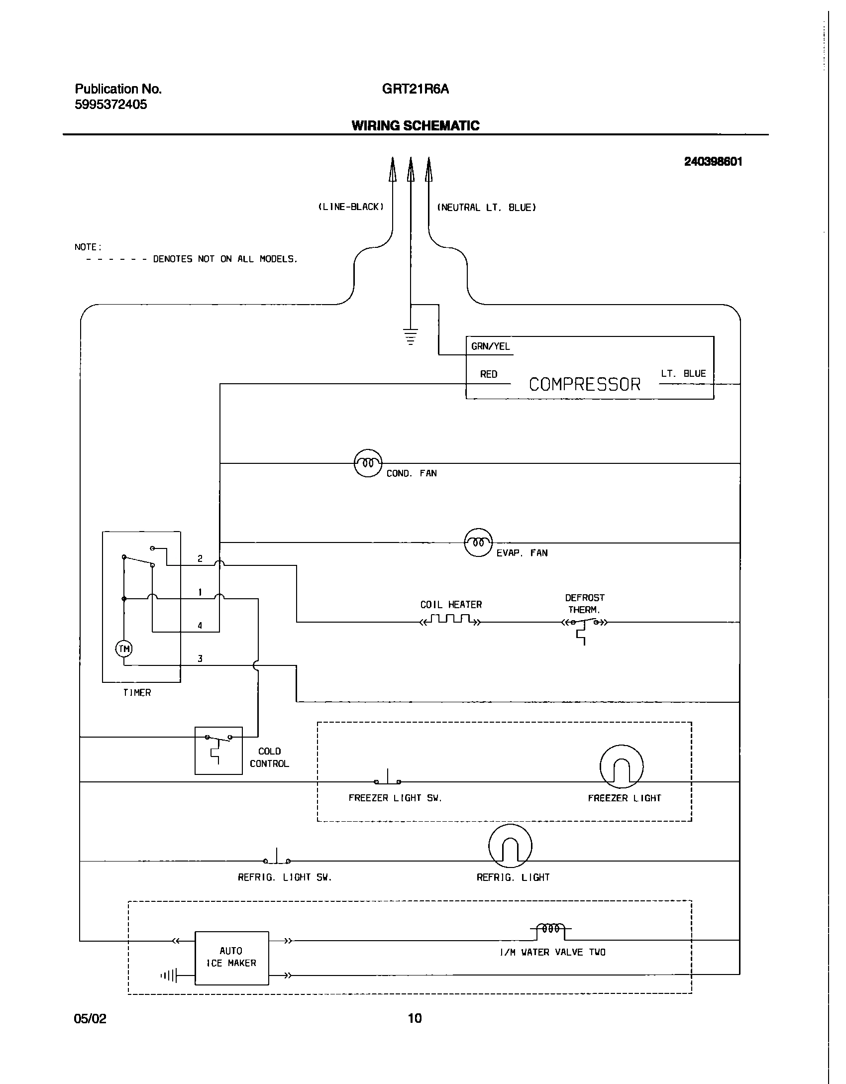 10 - WIRING SCHEMATIC